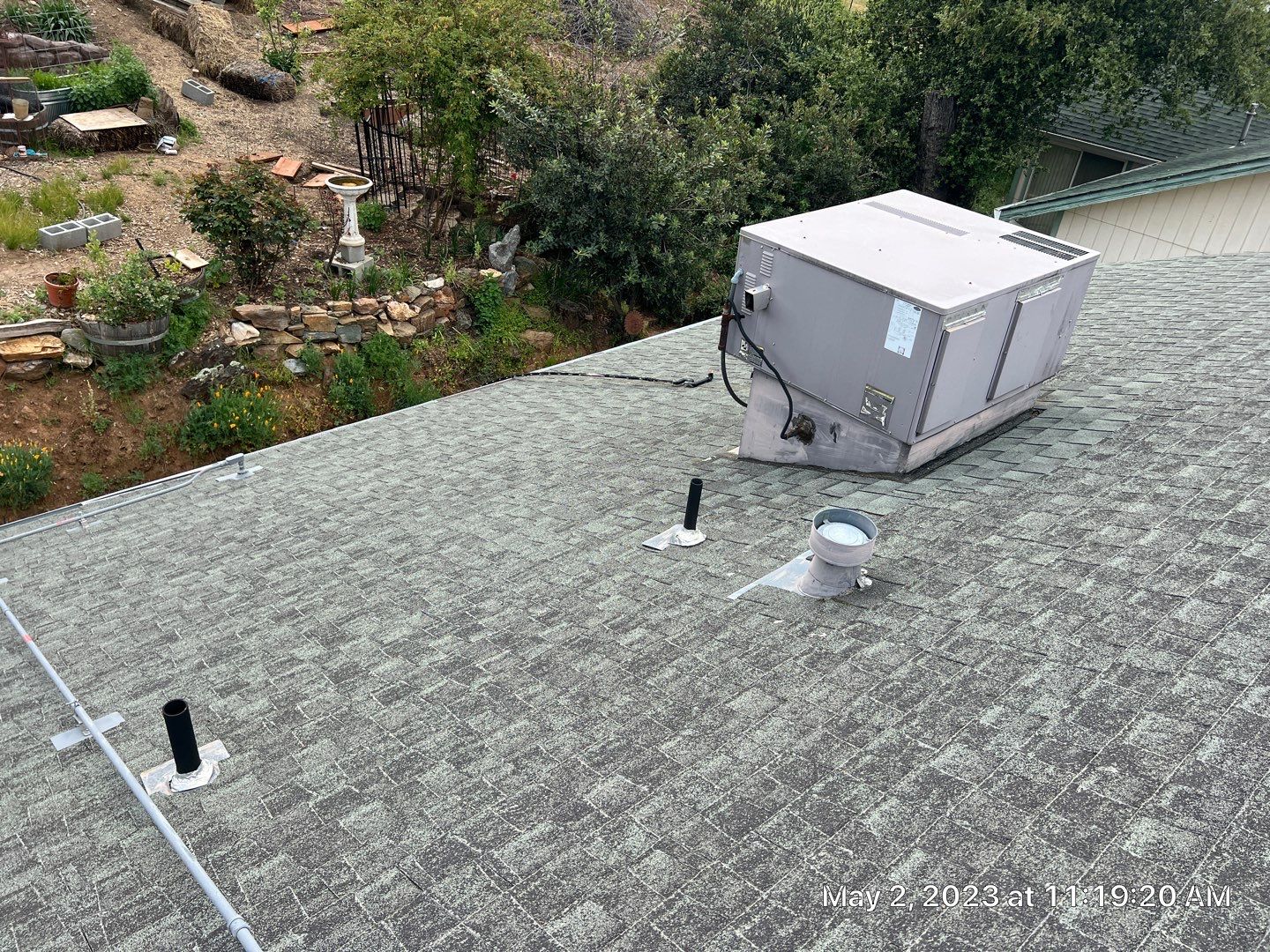 Metal roofing installation using ASC Standing Seam metal by Straight Edge Roofing Inc