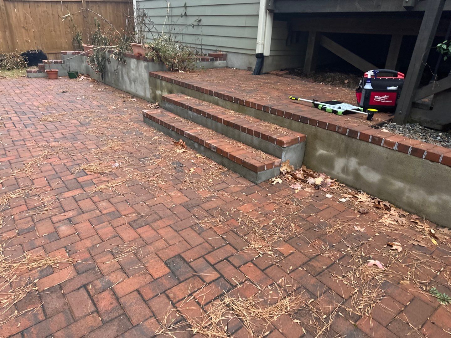 Patio and Coated Deck using Wood and Concrete Sealant by DuraSeal