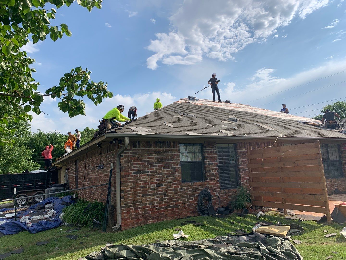 40 Squares Before 10 AM by BANA Roofing and Solar Supply