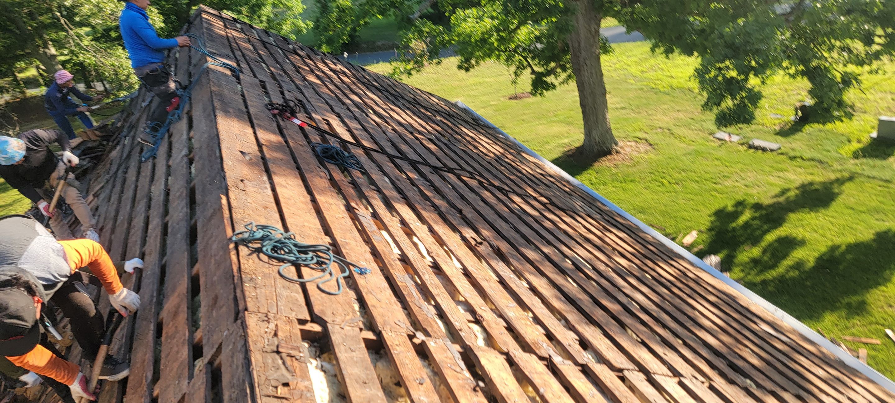 Church Roof Installation using GAF Slateline by ExteriorPros