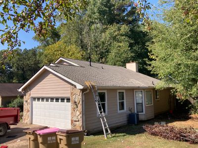 Alpharetta, GA Roof Replacement GAF Timberline HDZ Weathered Wood