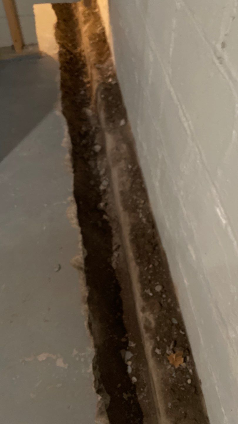 Basement Waterproofing for Kristi & Danny in St. Paul by Waterproofing Northeast