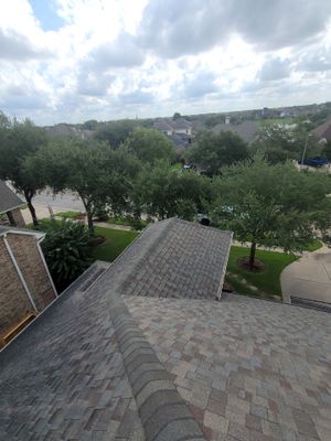 Project in Houston by ez roof and construction