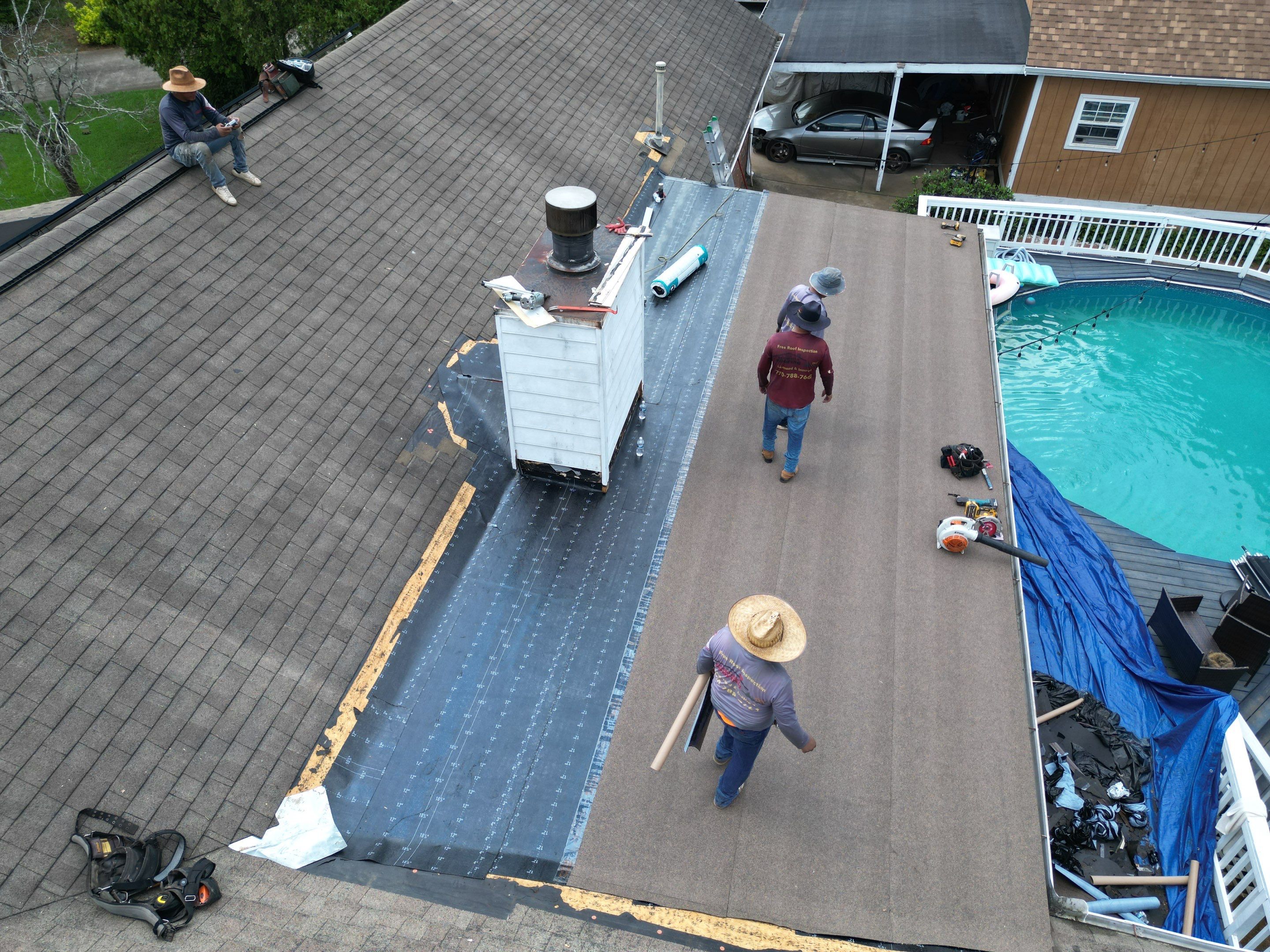 Roof repair  by Deerfield Roofing LLC