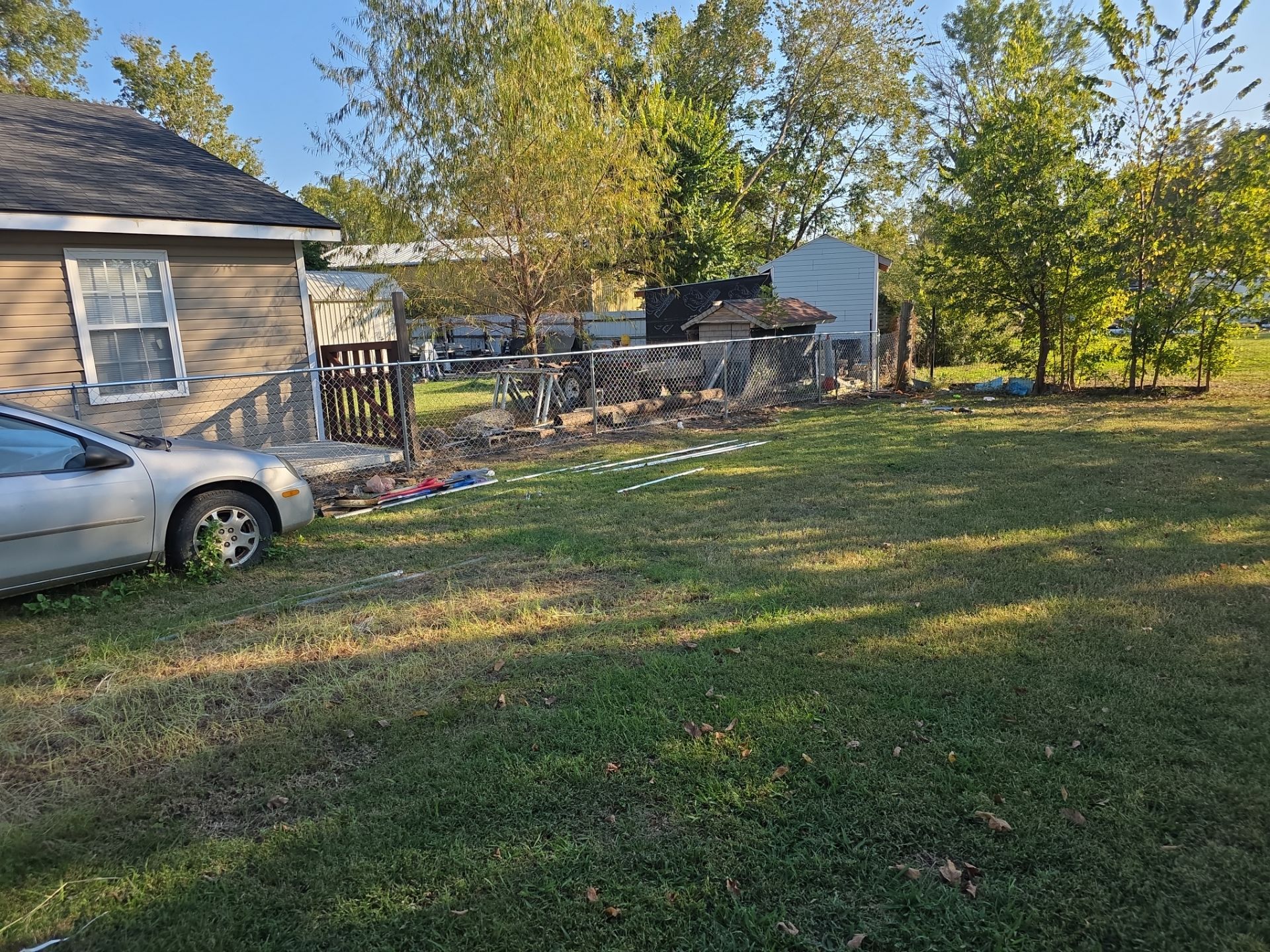 Hail damage & tornado damage restoration.  by In & Out Construction & Remodeling, LLC