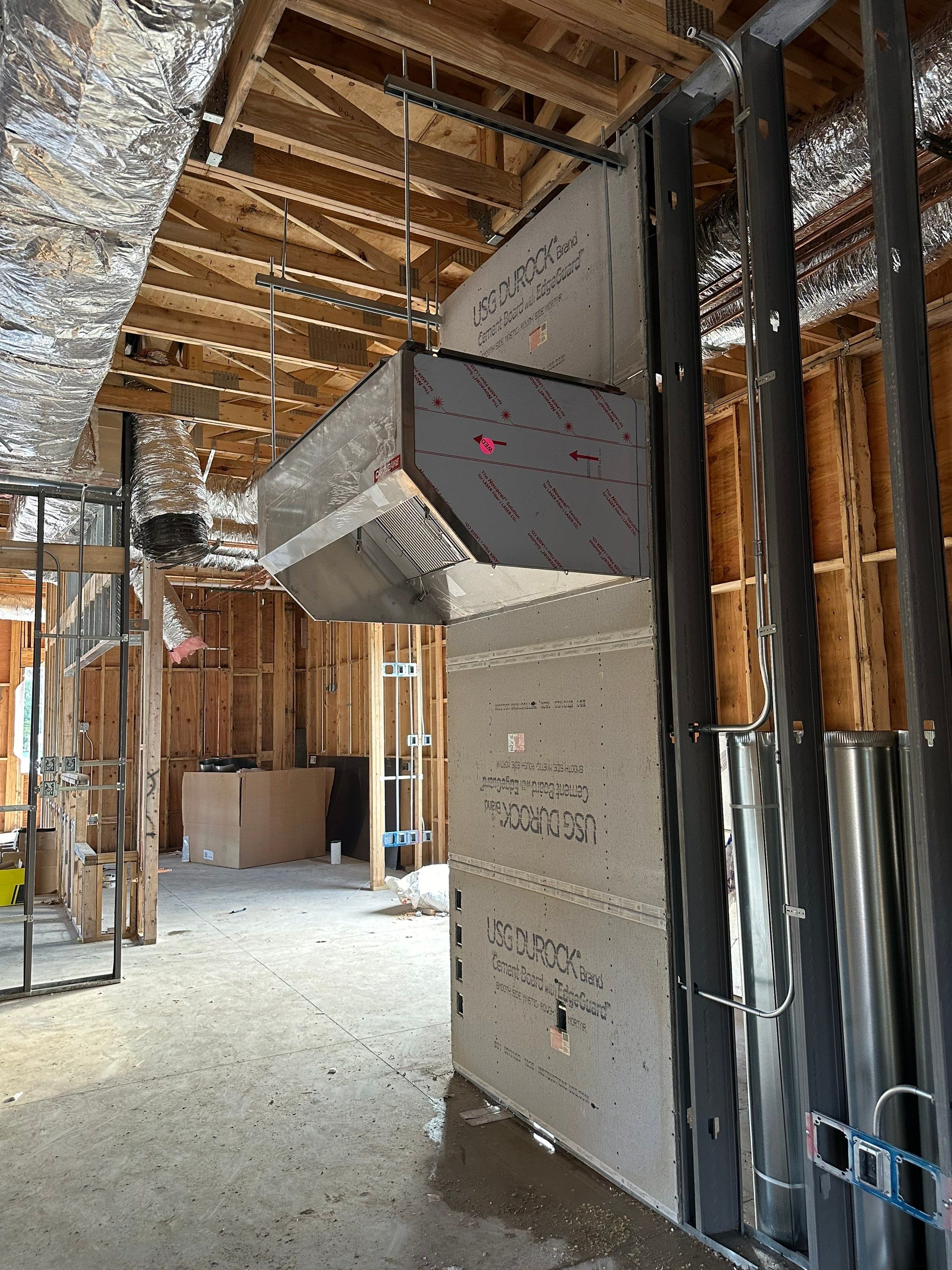 Commerical HVAC & Kitchen Installation by MMDS