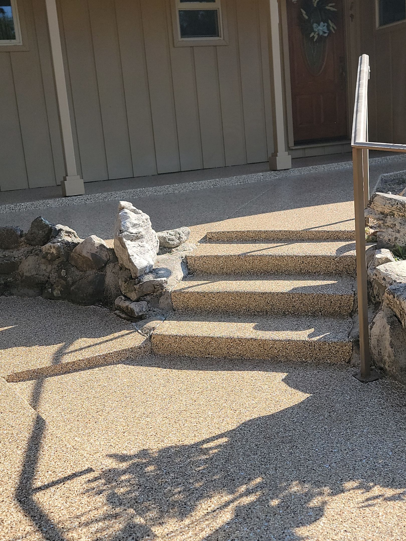 front porch using Penntek by MGP Coatings