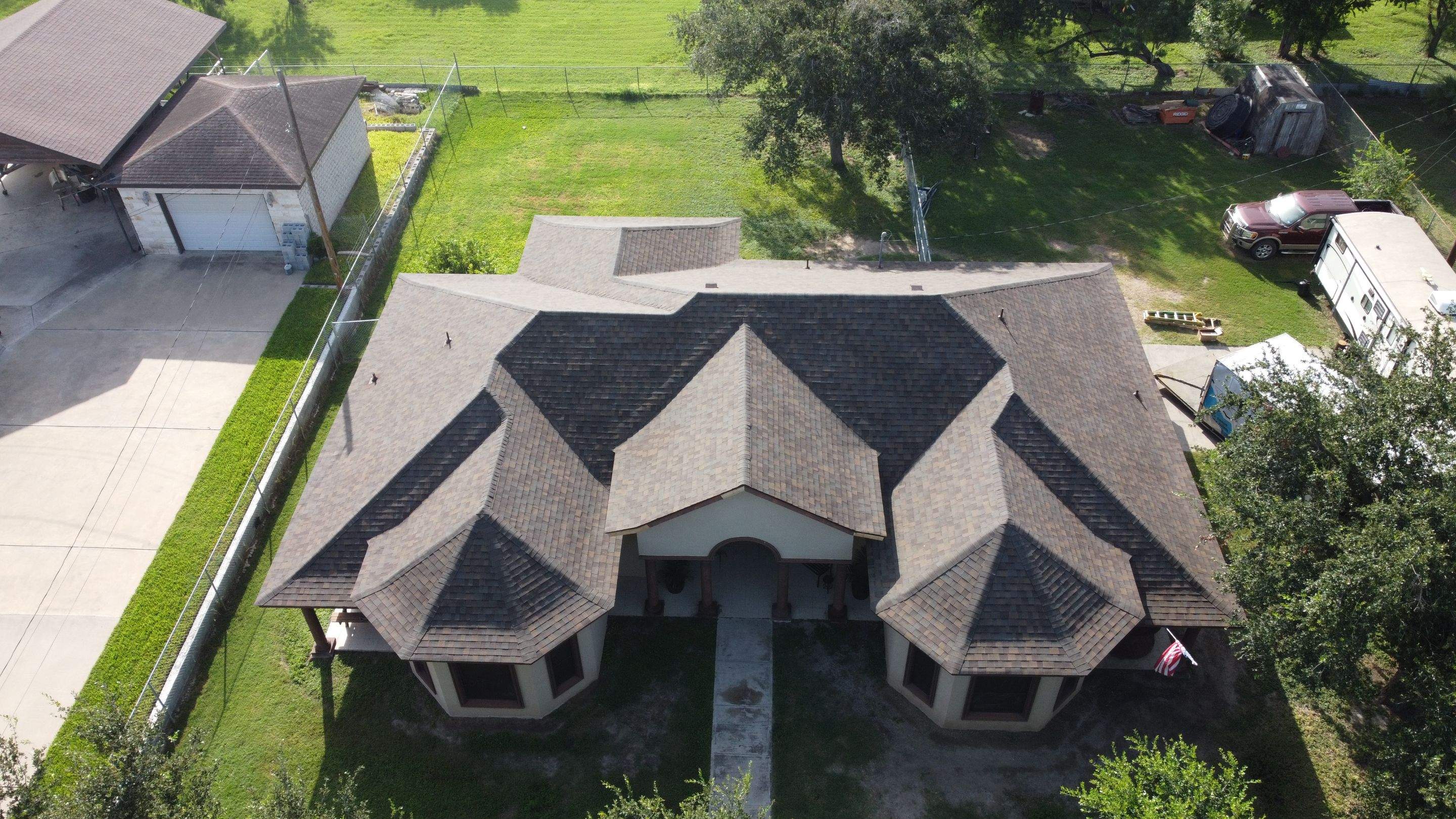 Project in Edinburg by Marva Roofing