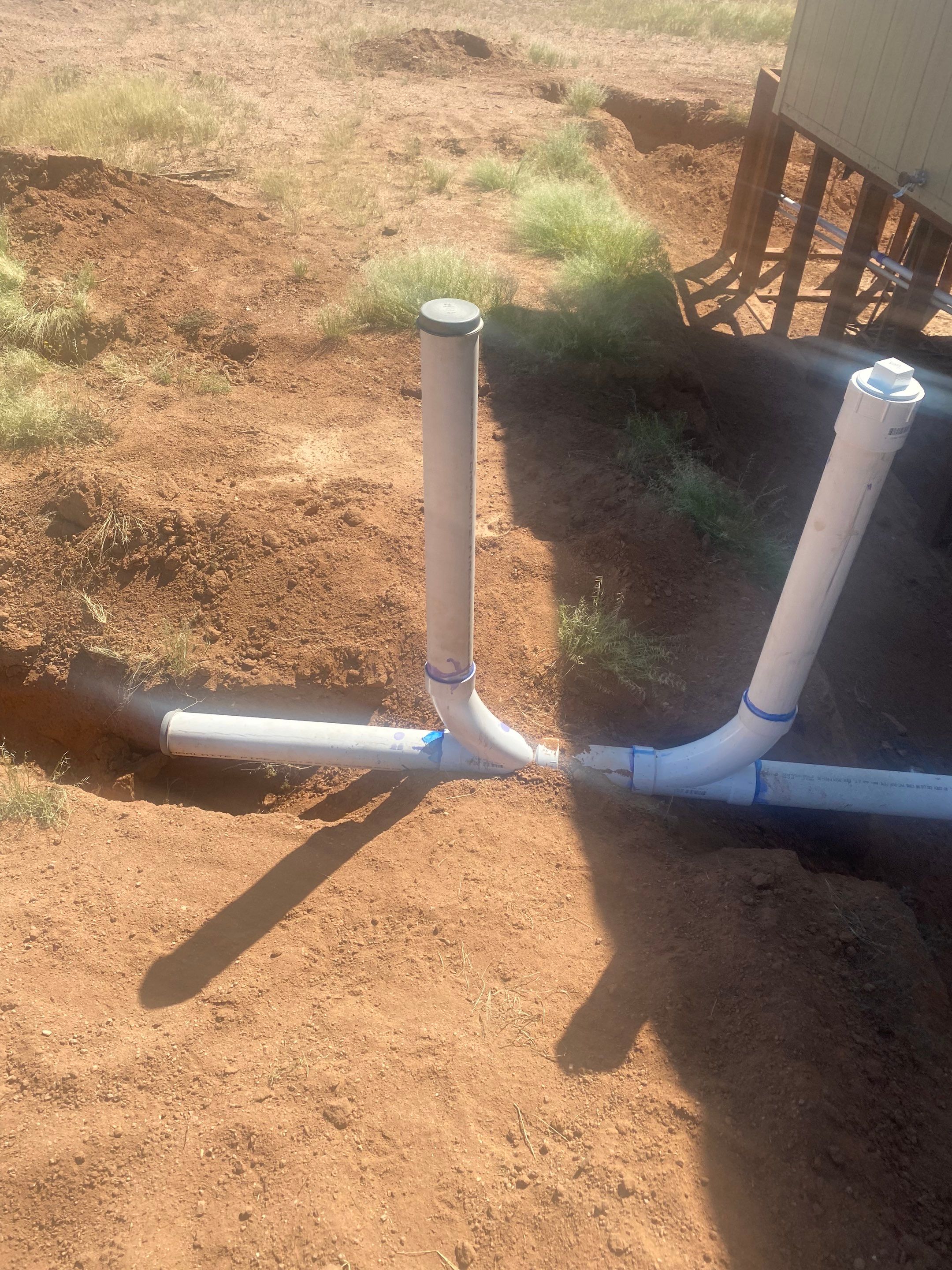 Project in Eloy by Mobile Home Installations