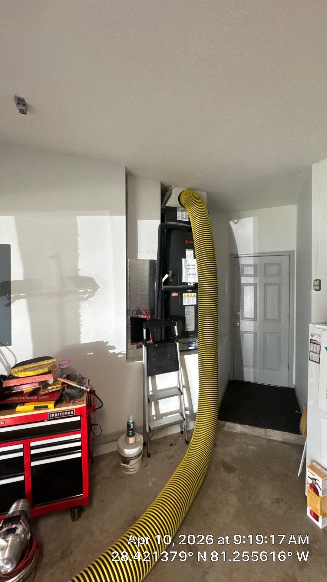 Air Duct Bath Fan Exhaust Cleaning in Orlando by Hygienic Air, Inc