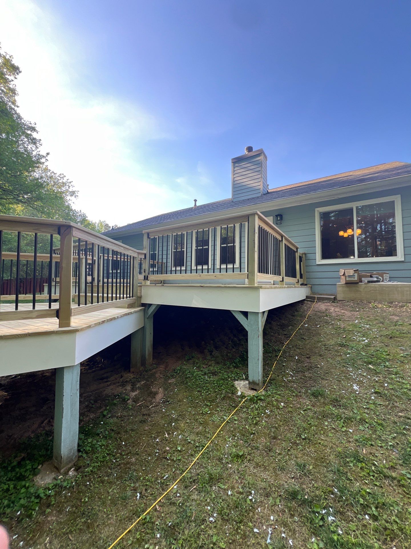 Marietta, GA Deck Resurface using Pressure Treated Pine by Nelson Exteriors 