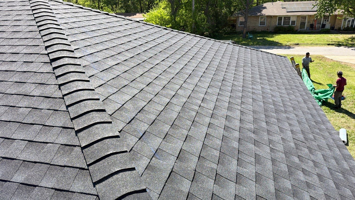 Full Asphalt Shingle Roof Replacement for Ardmore Home by BANA Roofing and Solar Supply