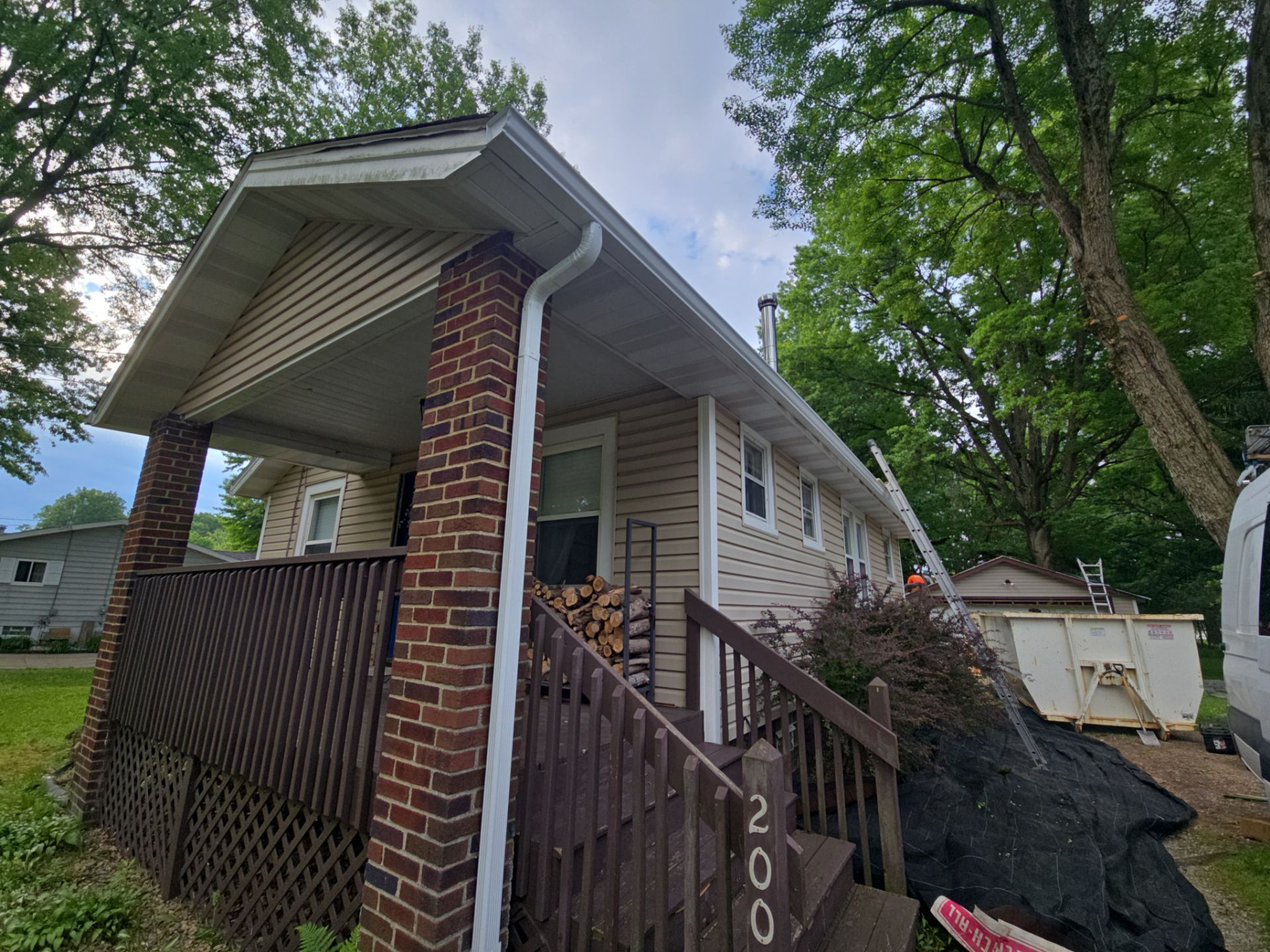 Atlas Pinnacle, Color, Sunset, Drip Edge, Color, White by Eagle Eye Roofing