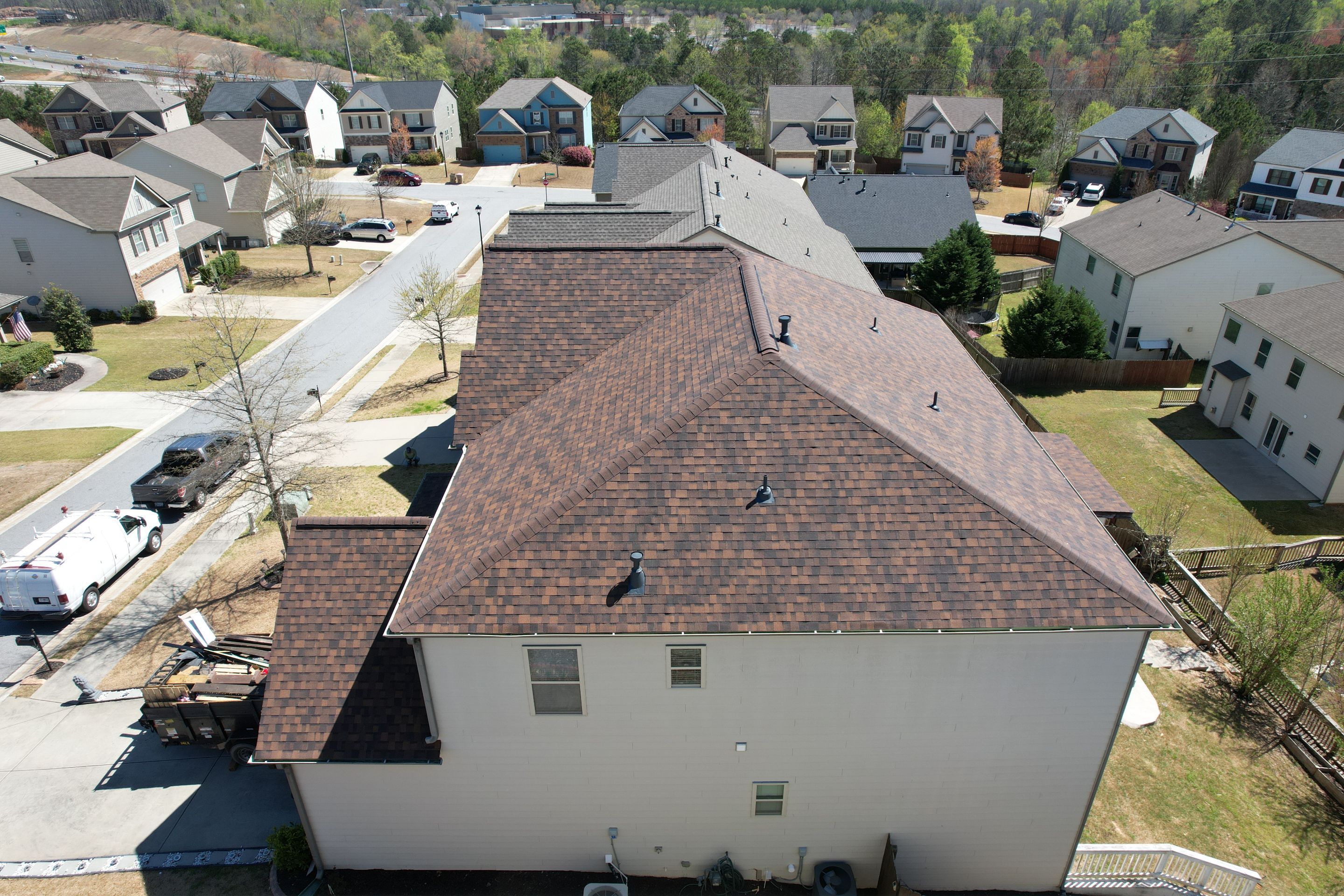 Residential Roofing Installation using Owens Corning by Inspector Roofing and Restoration