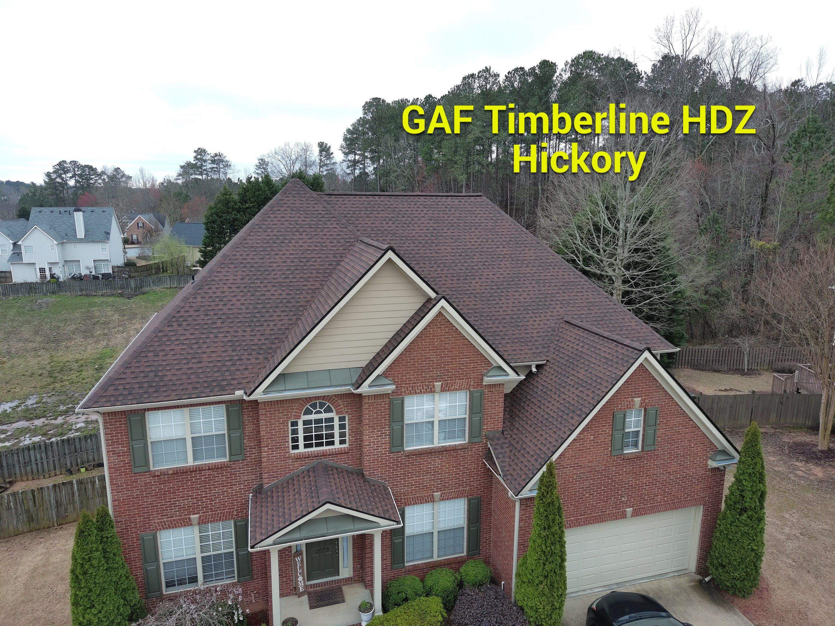 New roof installation and shingle colors by Rhino Restoration