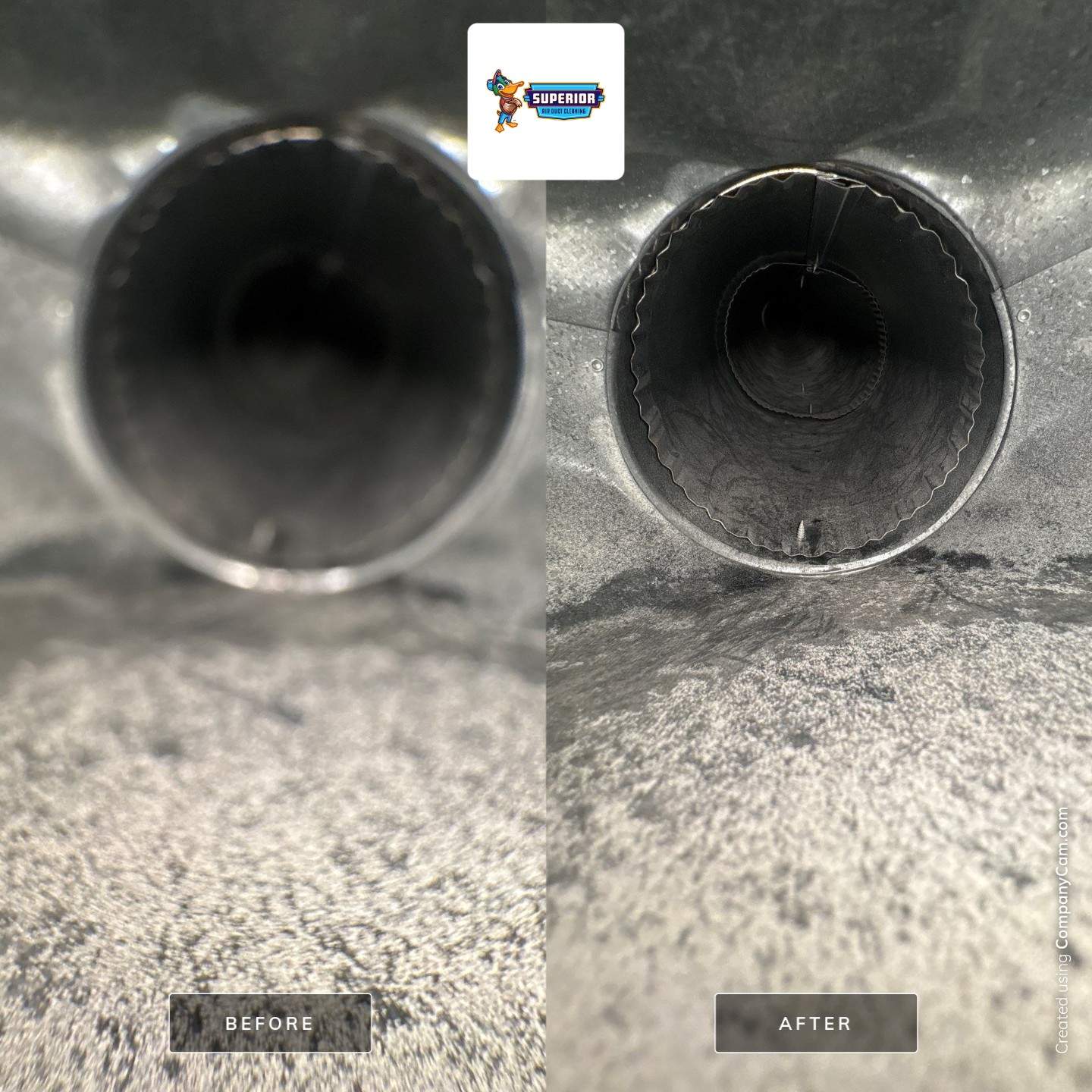 Air Duct Cleaning With a Vacuum Truck in New Castle, PA by Superior Air Duct Cleaning