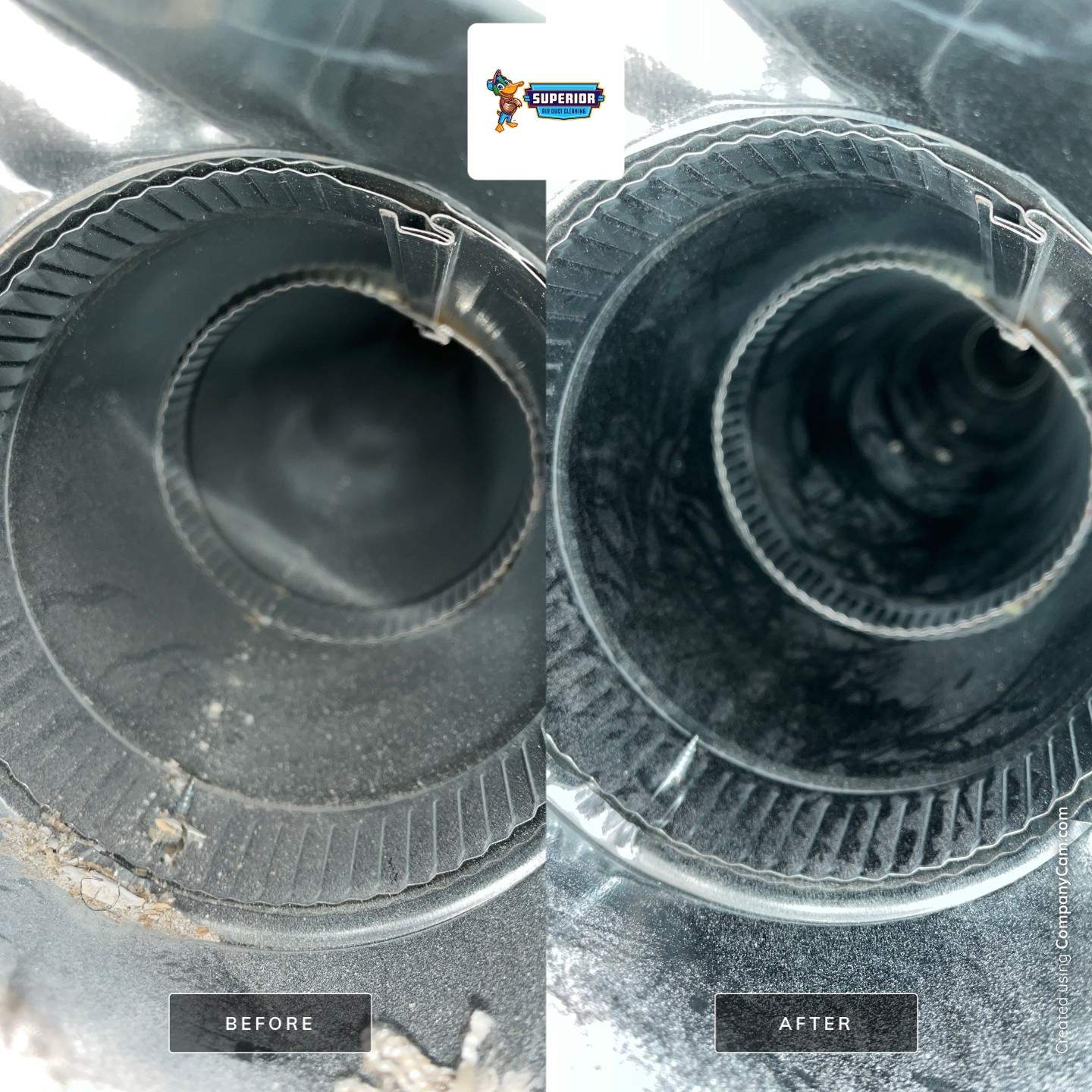 Air Duct Cleaning With a Vacuum Truck in Lowellville, OH by Superior Air Duct Cleaning