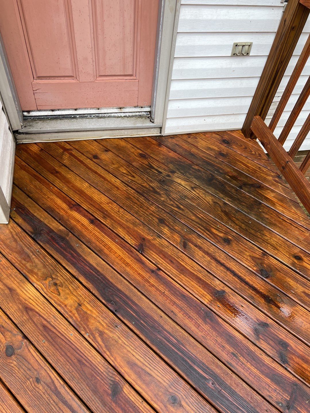Coated Deck using Wood Sealant by DuraSeal