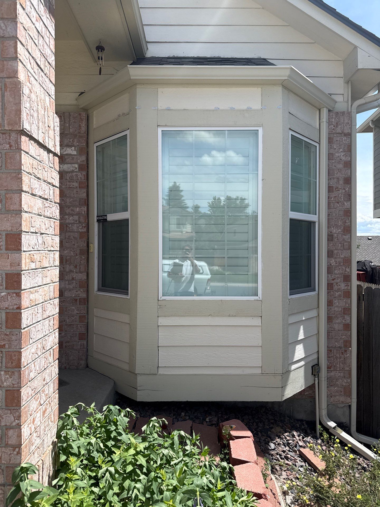 Upgrade your siding today! Watch this home transform as we work by 1st choice windows and siding