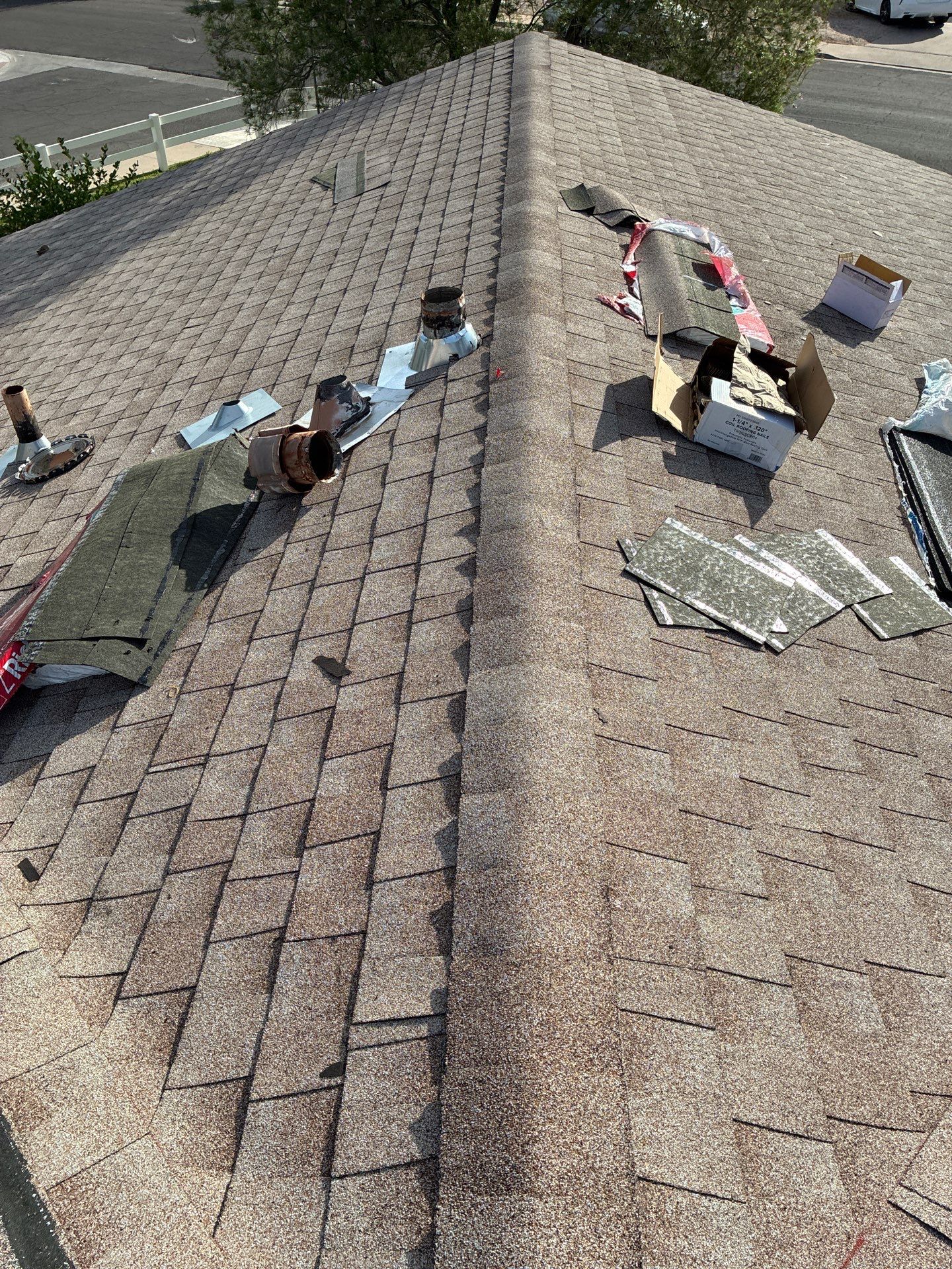 New GAF Roof in Mesa, Arizona by Weather-Tite Roofing