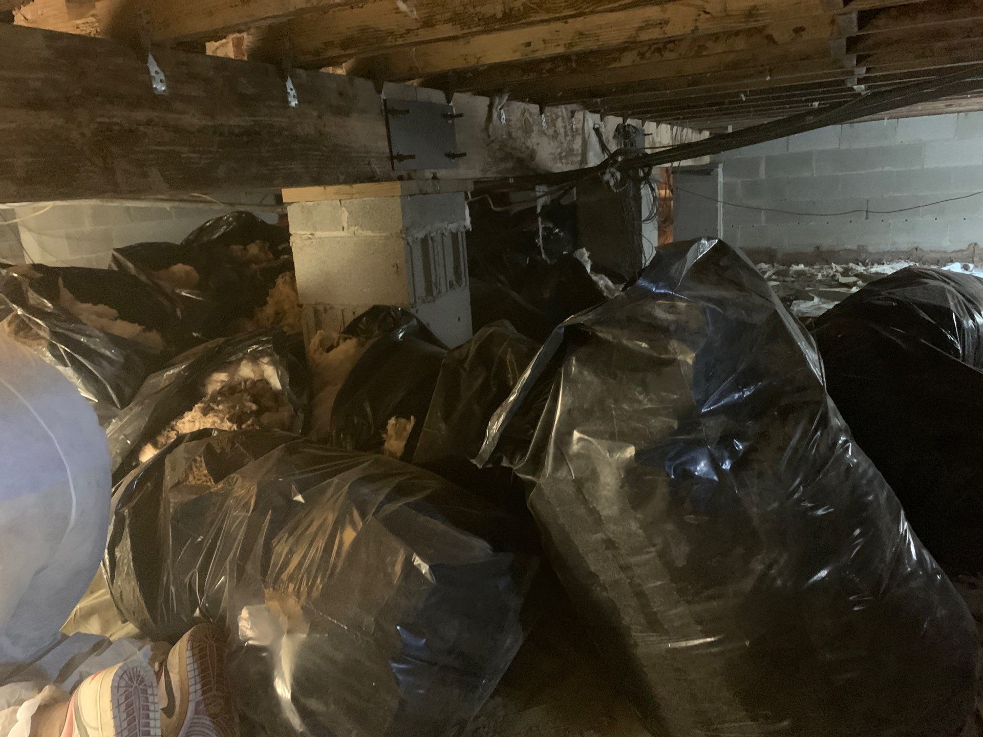 Mold Remediation and Encapsulation Crawlspace by EAS Environmental, LLC.