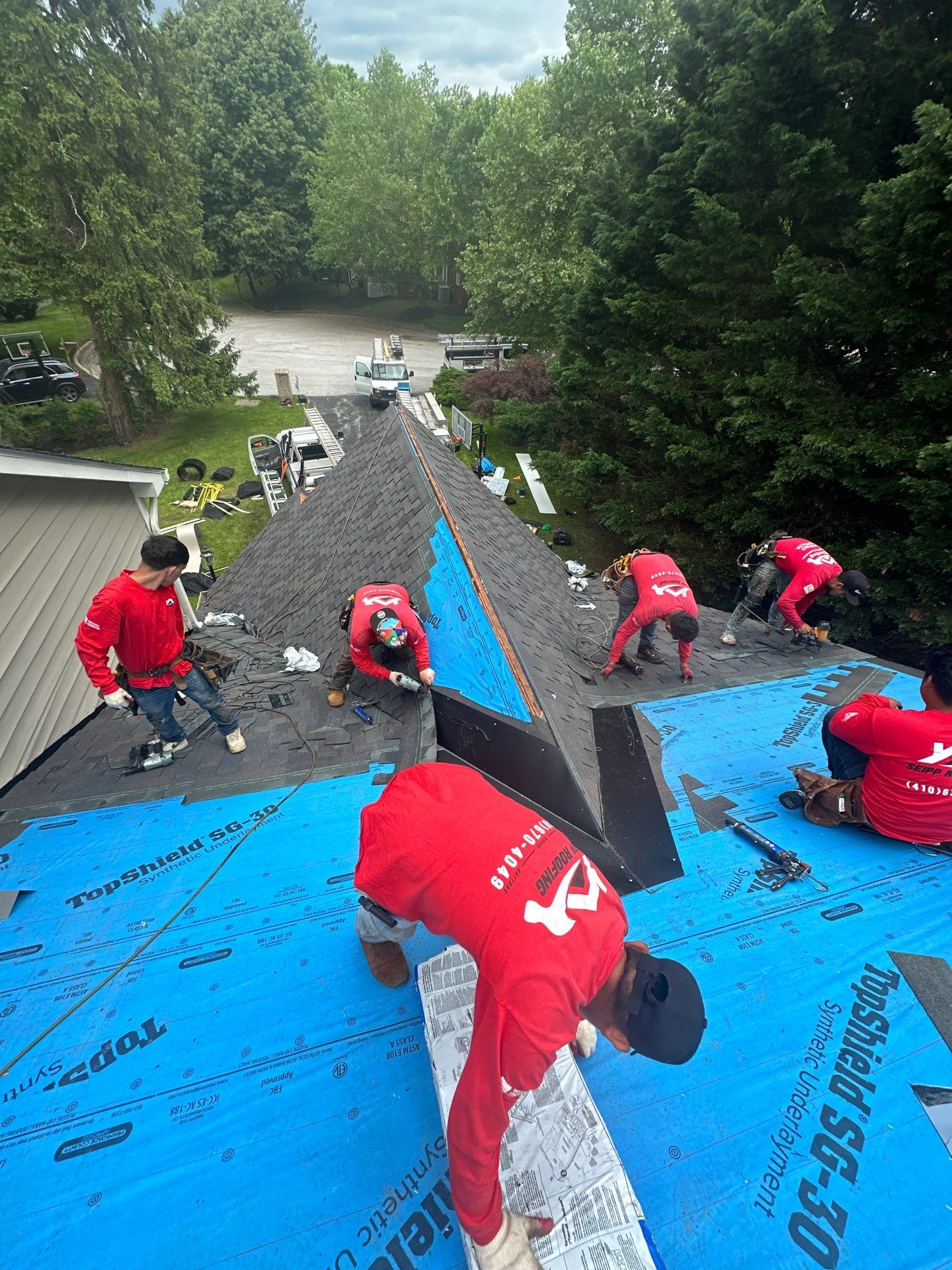 Designer Shingle Roof Replacement in Baltimore, MD • Susan S. by Seipp Roofing, LLC