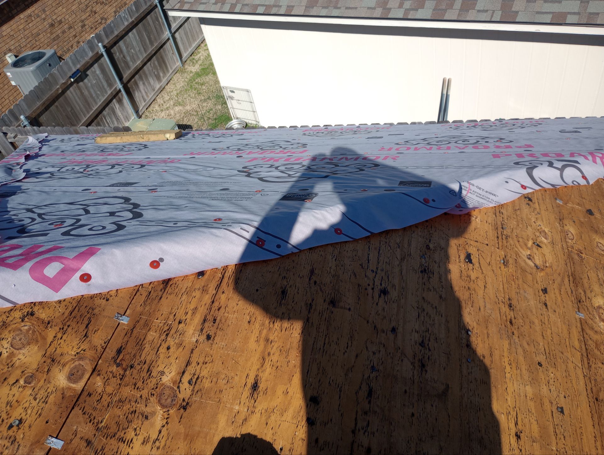 Residential Roofing Installation using Owen's Corning Duration (Lifetime) Shingles by Roof Repair Company