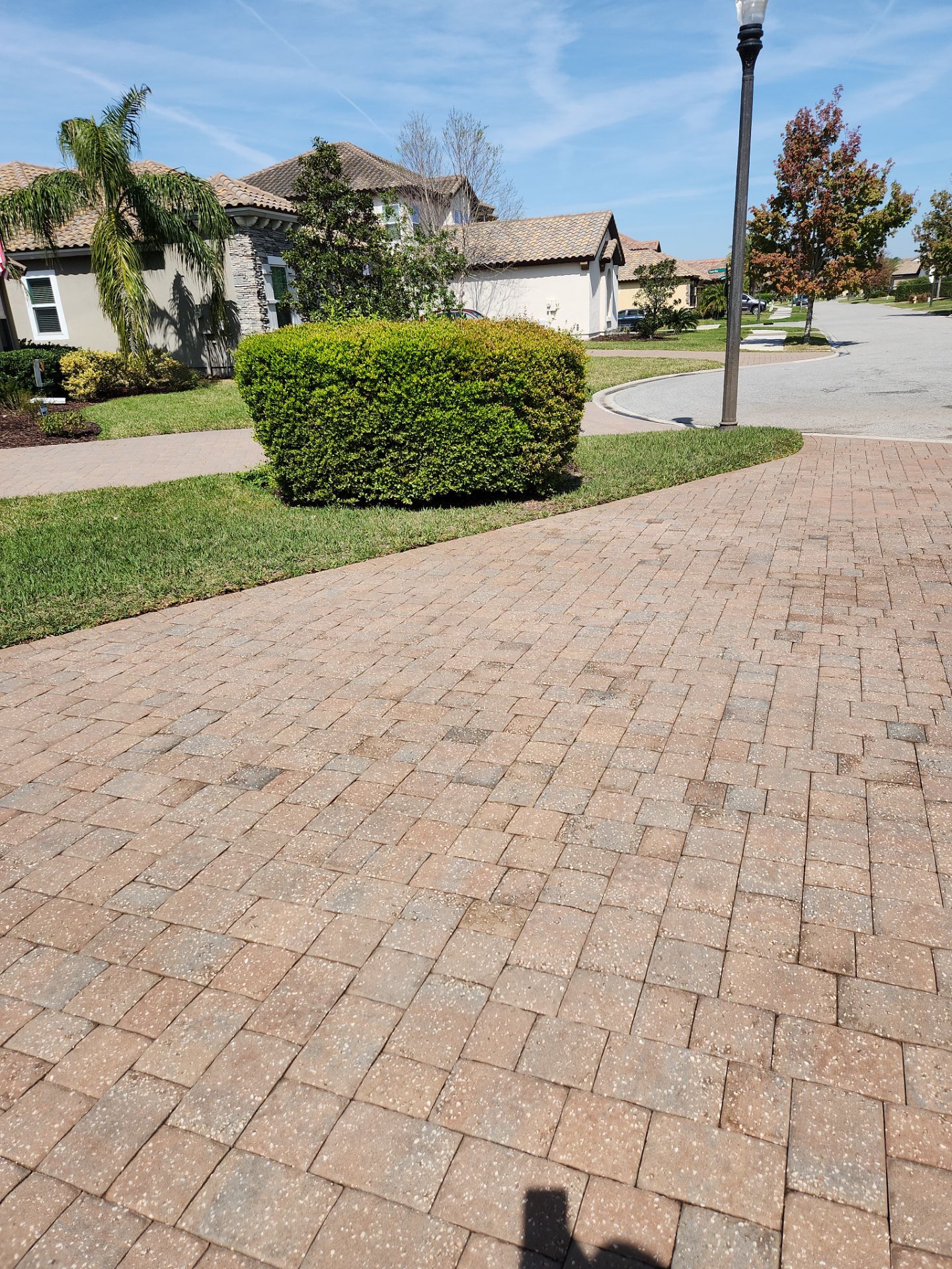 Paver Driveway using Concrete Sealant by DuraSeal