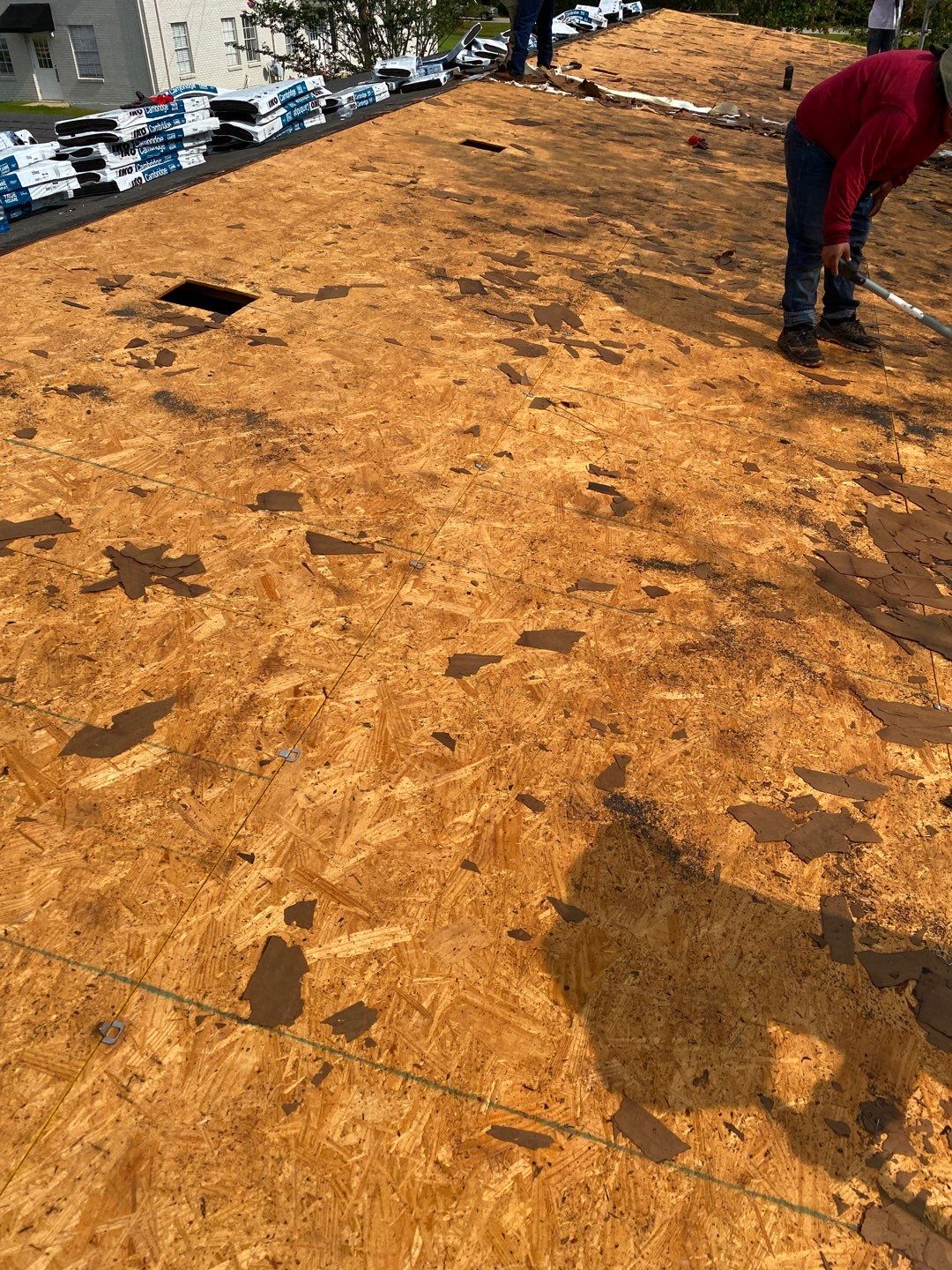 Commercial Roofing Installation using Roof Replacement by American Roofing & Construction LLC