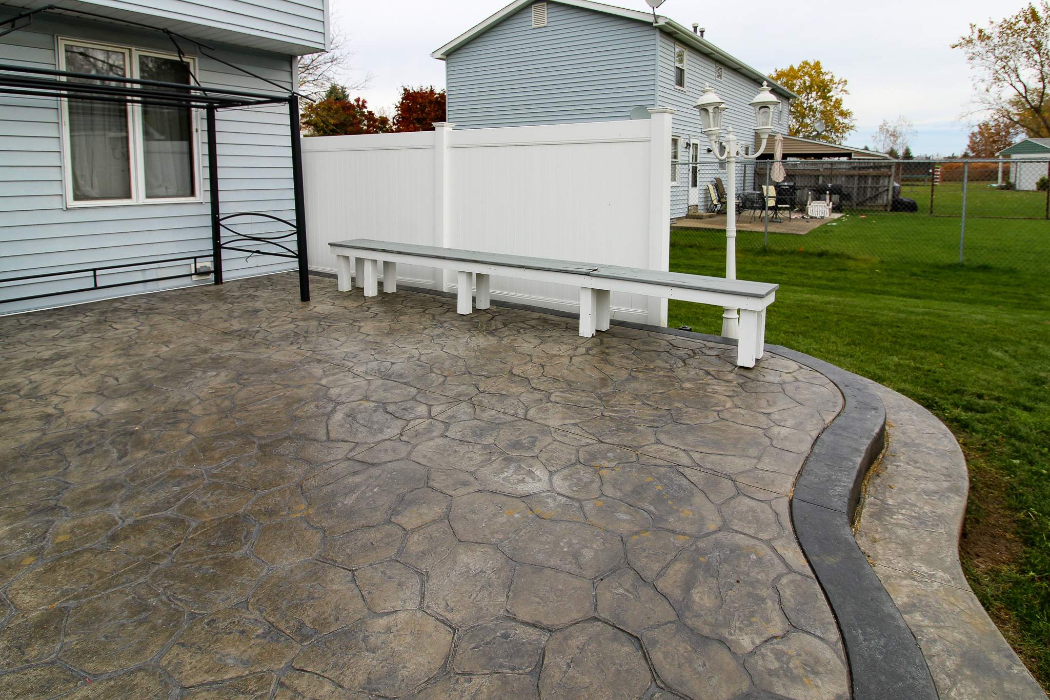 Stamped Concrete by Ivy Lea Construction