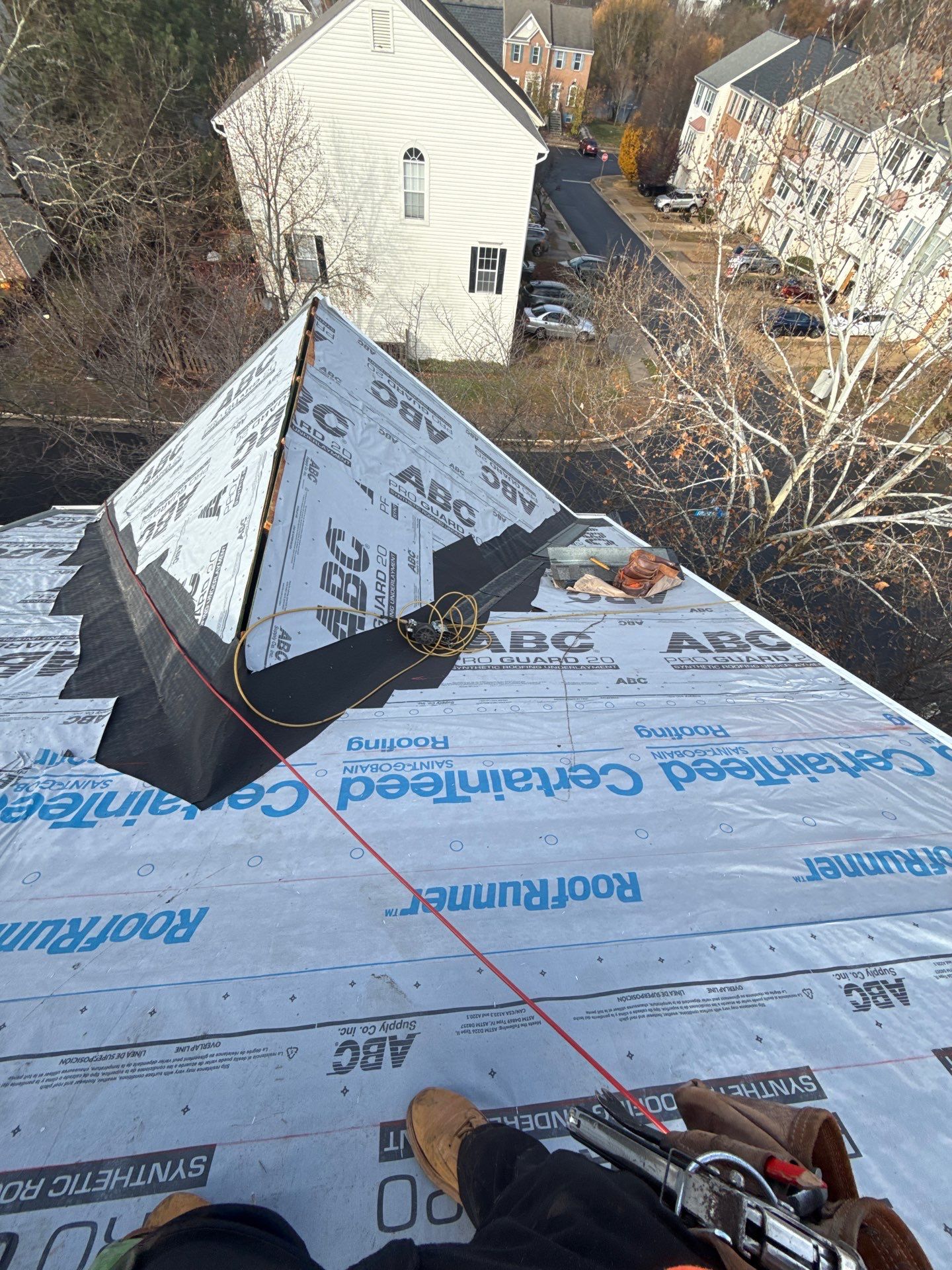 Sterling: Residential Roof Replacement with CertainTeed Landmark Pro in Max Def Driftwood by RM Banning, Inc.