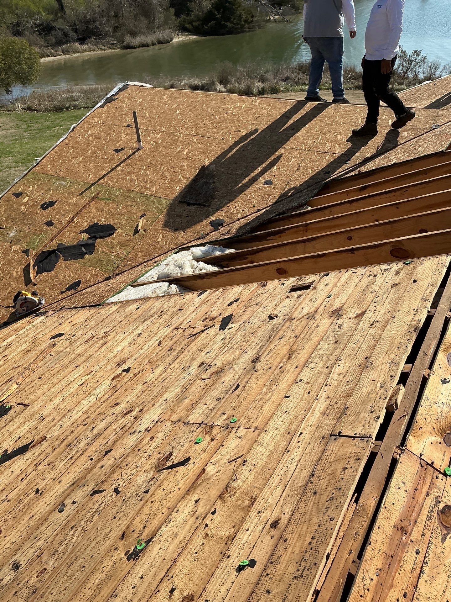 Roof Replacement in White Stone by Cade Construction
