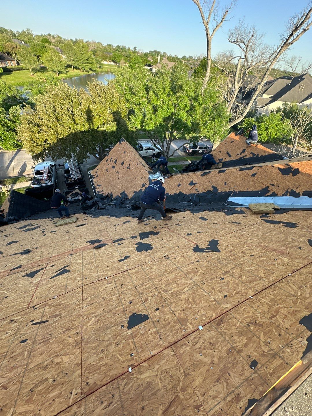 Residential Roofing Installation using Owen's Corning Duration (Lifetime) Shingles by Roof Repair Company
