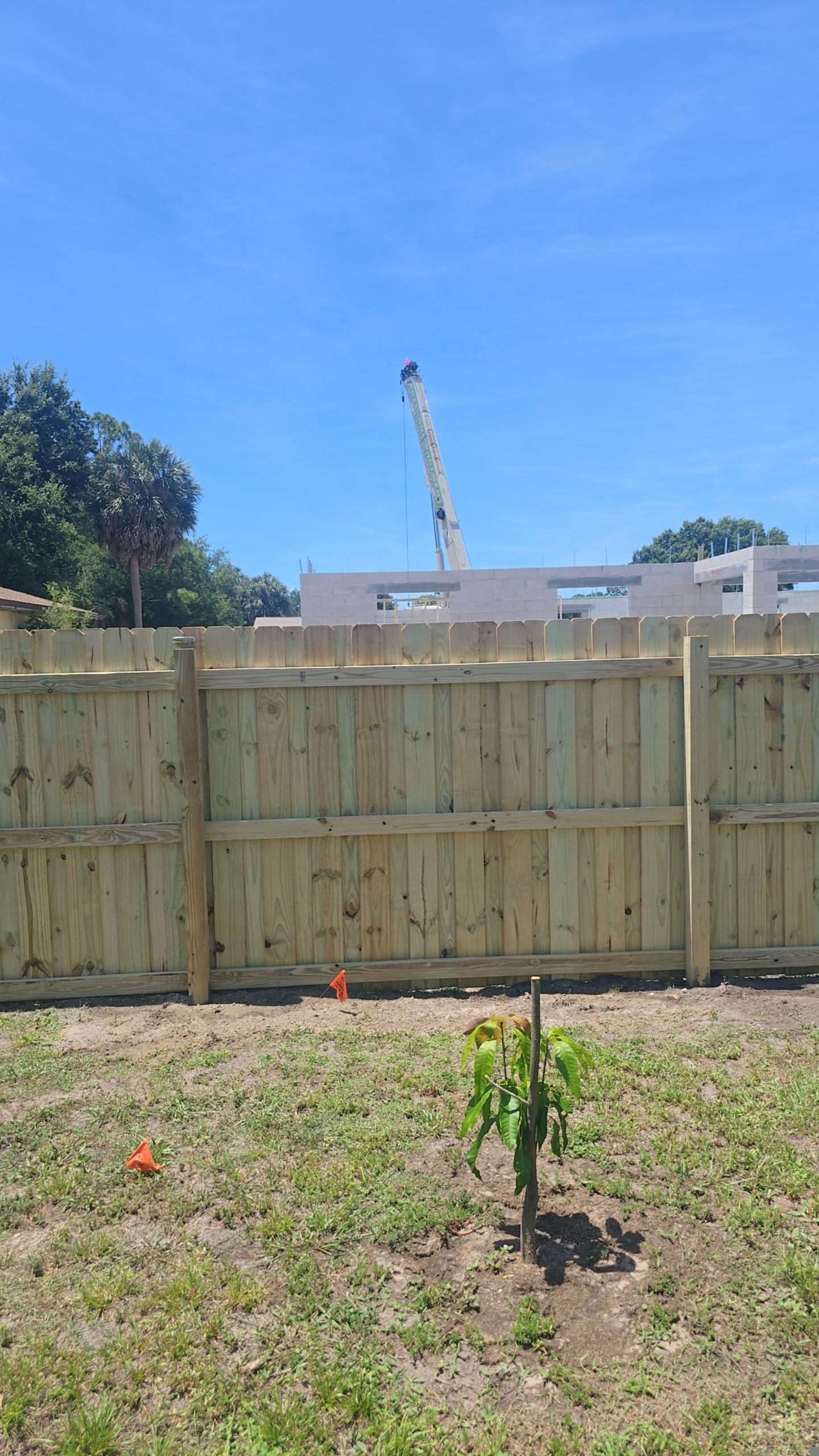 Pressure-Treated Wood Privacy Fence Installation in Port Charlotte by True Fence LLC