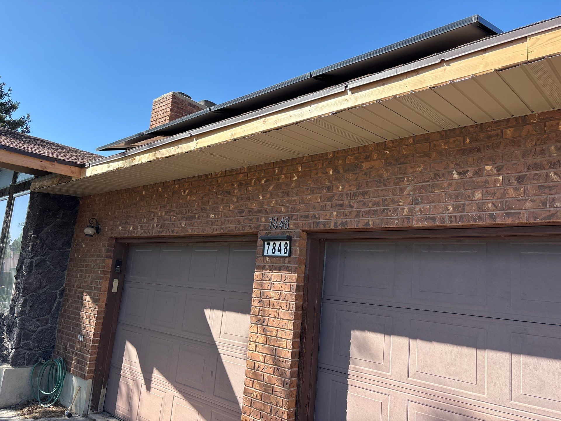 Project in South Weber by Emerald Gotcha Gutters 