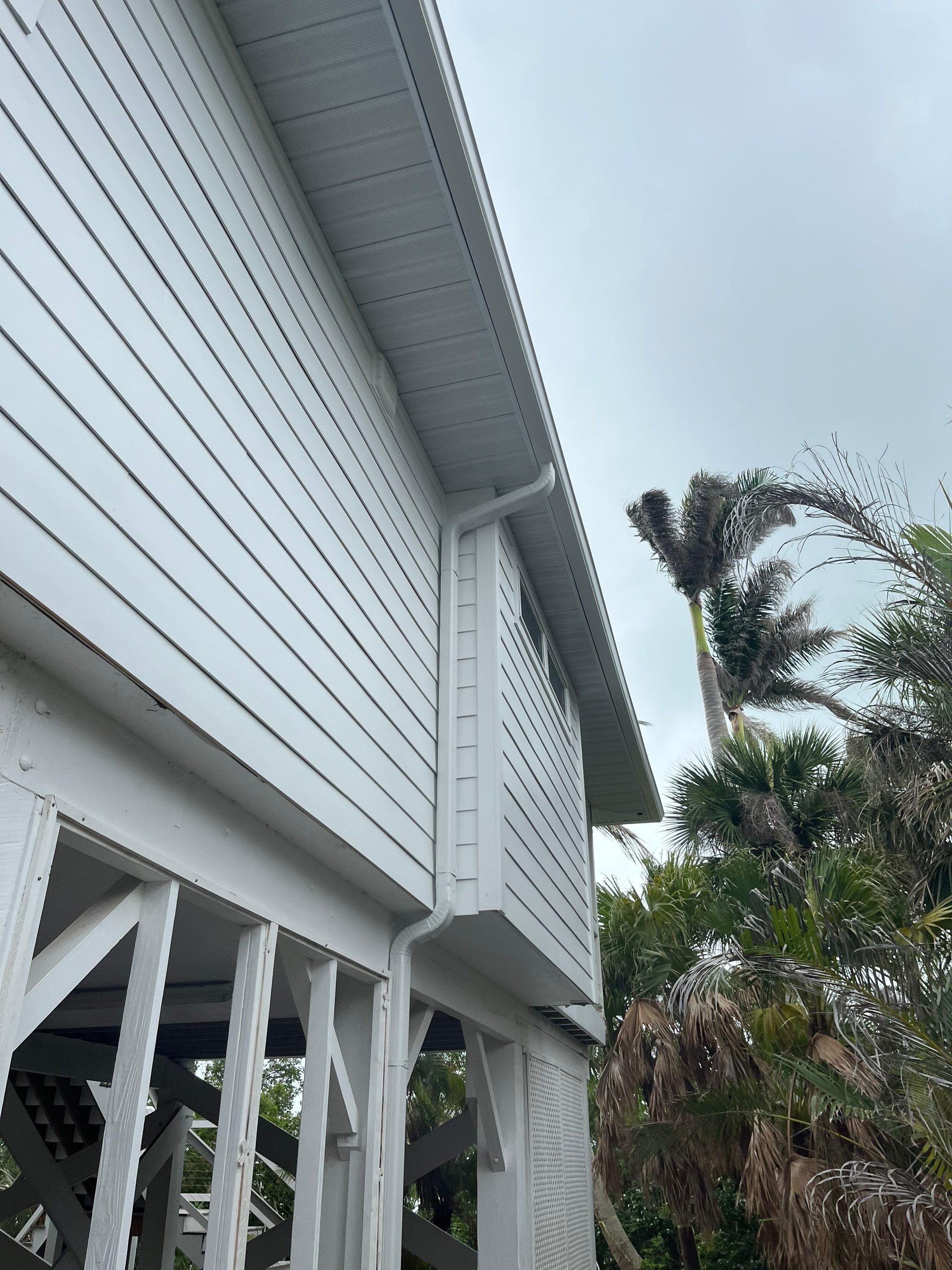 Complete Gutter, Soffit & Fascia Project in Placida FL by Gutter Professors