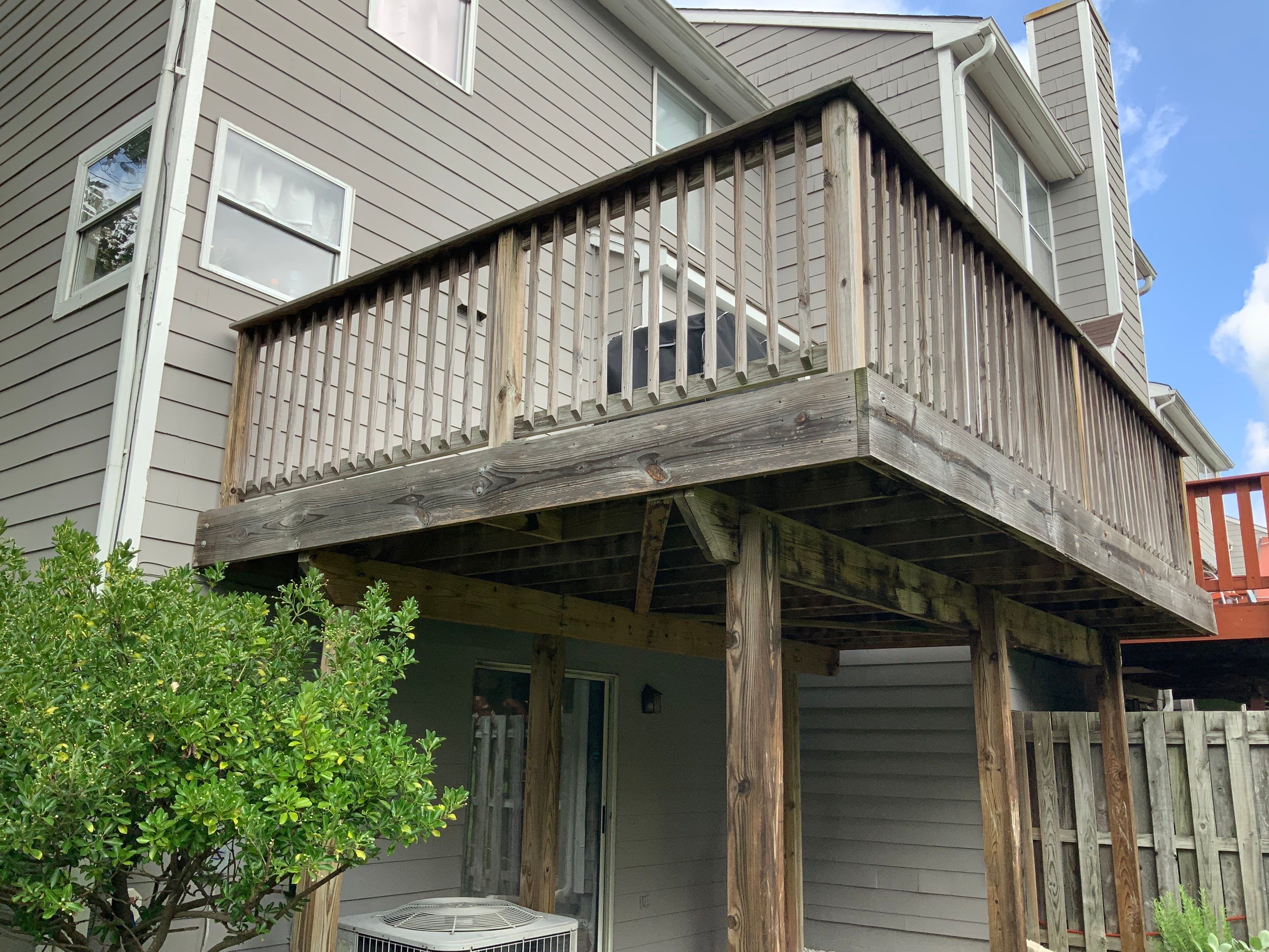 Deck Repair using Olympic Elite stains by Alpha Design Services