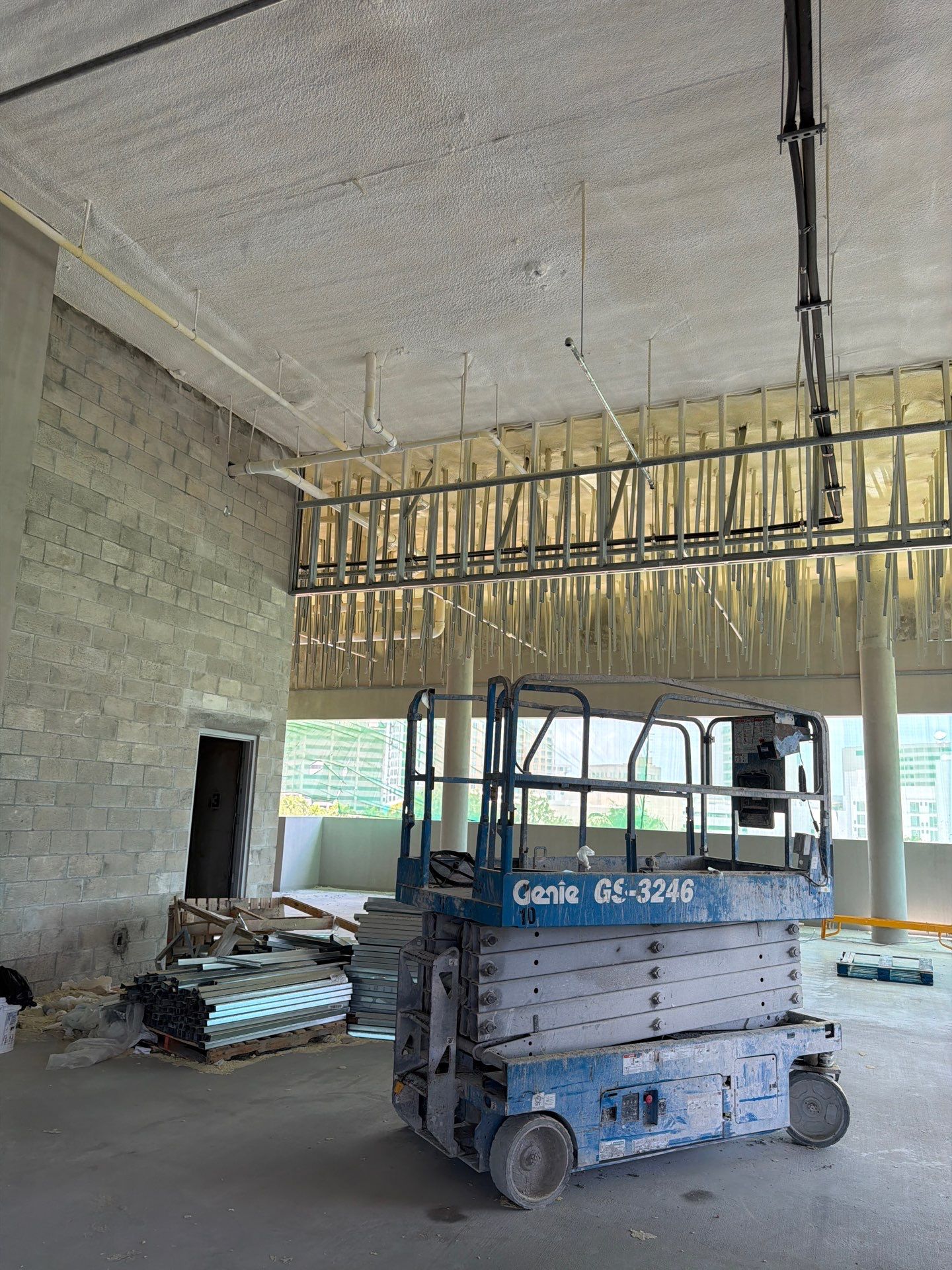 High-Rise Commercial Interior Build-Out at The Edge in Sarasota by GA Foam Solutions, Inc.