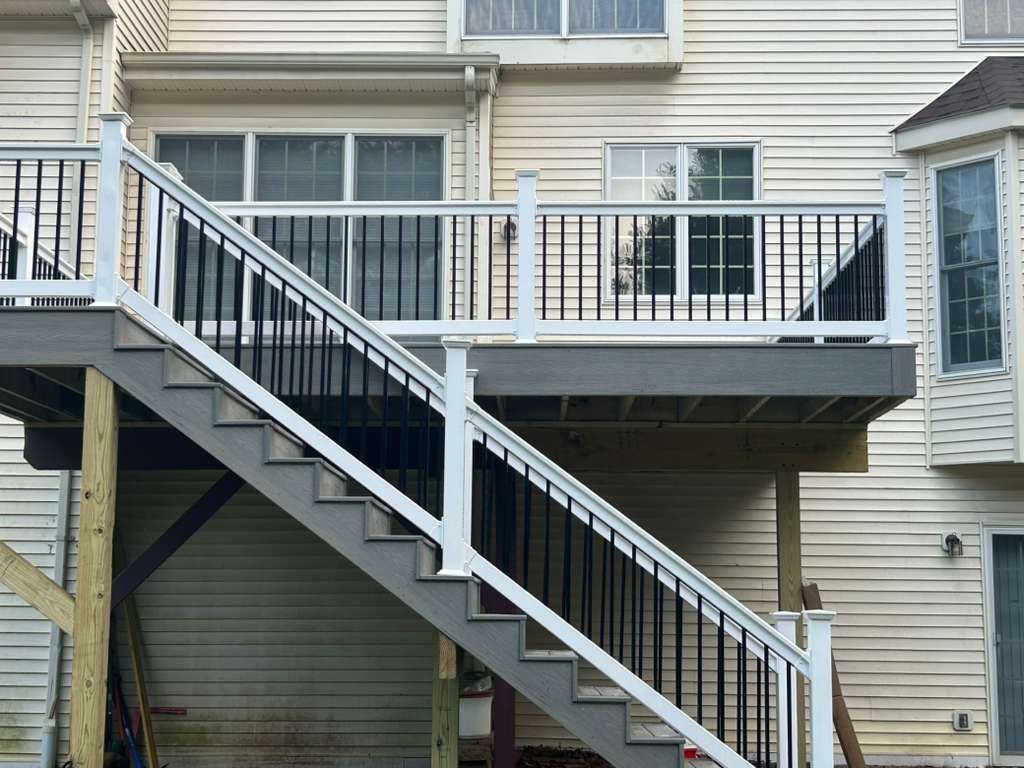 New deck in Raritan Township, New Jersey by deck guardian