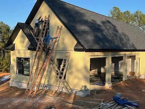 Residential Roofing Installation using Architectural shingles by BROCK BUILDERS 