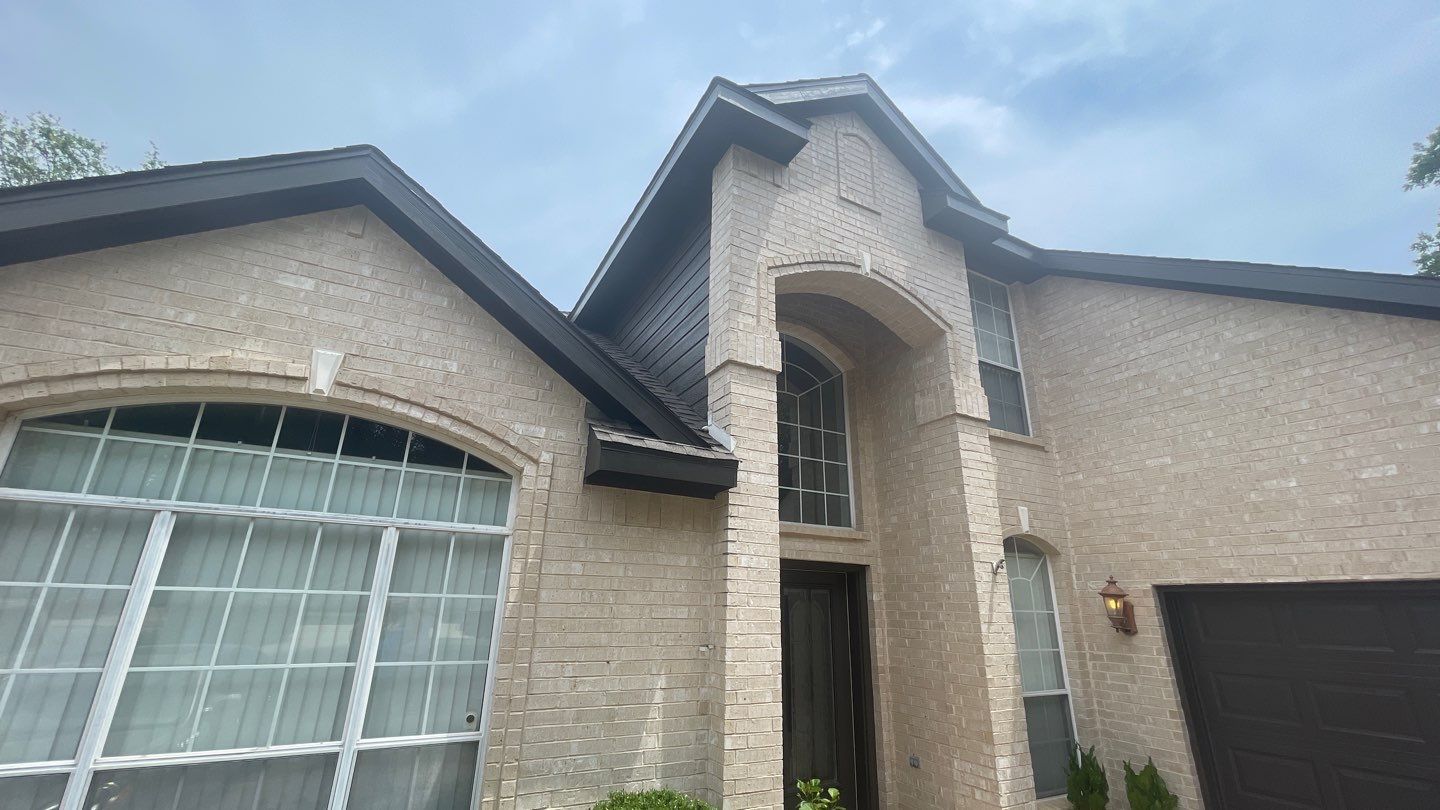 Full Exterior Remodel (Roofing, painting, Gutters) & Interior Damage Repair & Painting by First United Roofing & Construction