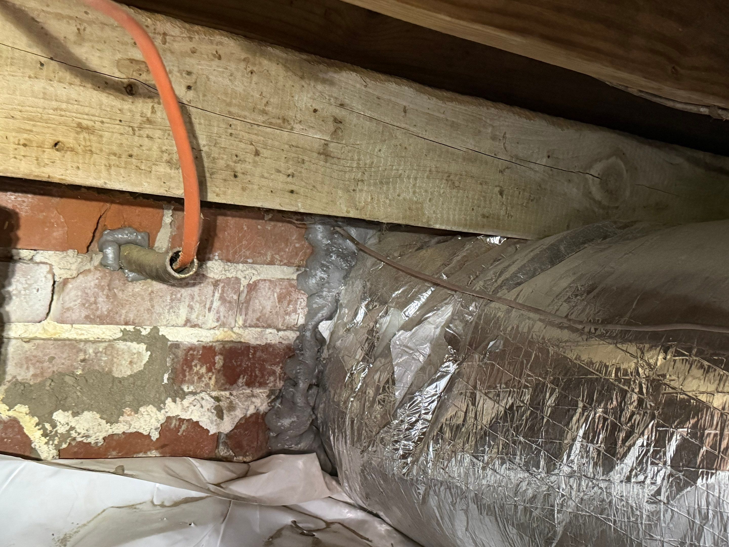 Project in Portsmouth by Patriot Crawl Space Repairs