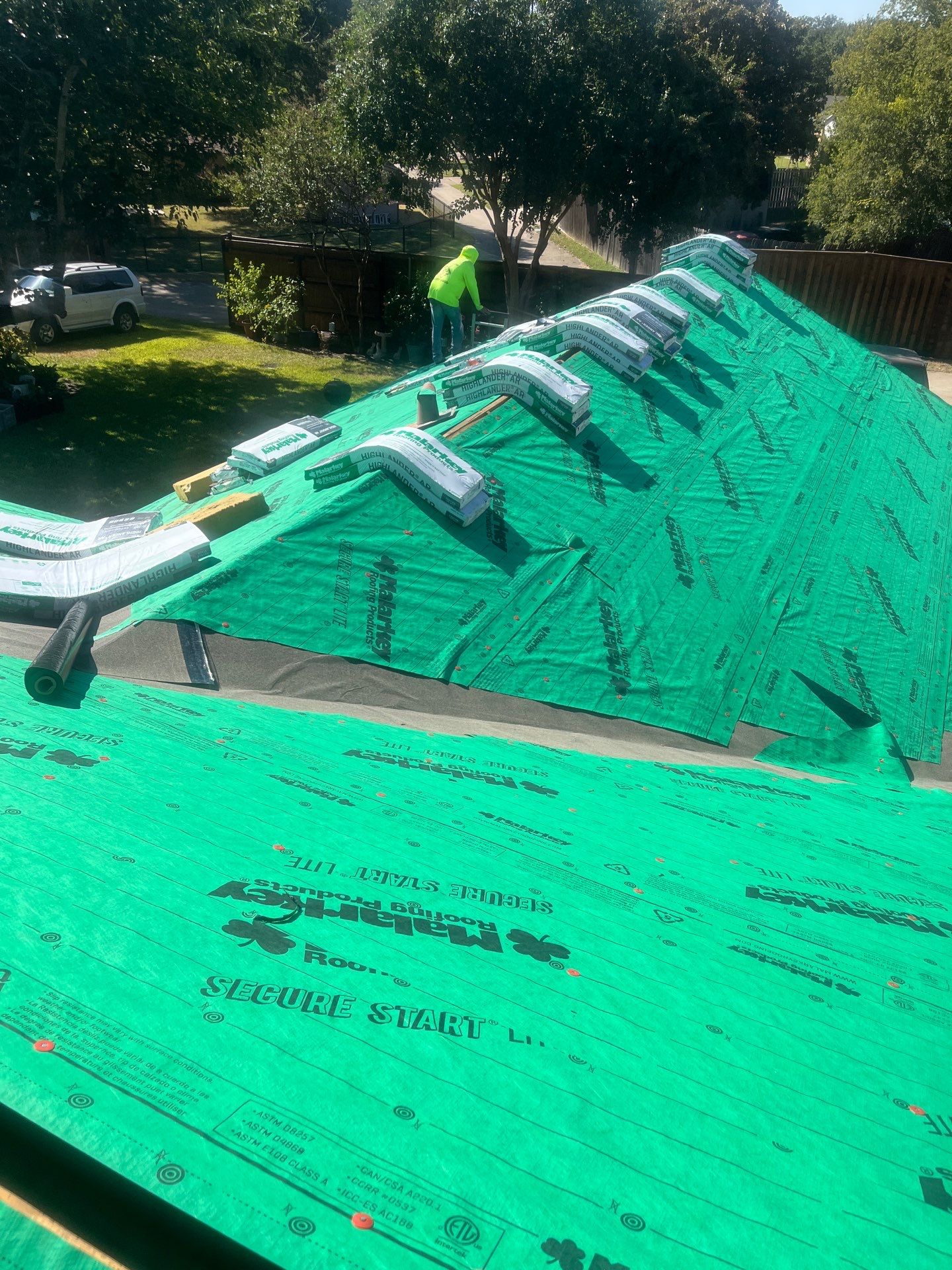 Reroof by Berry Good Roofing 