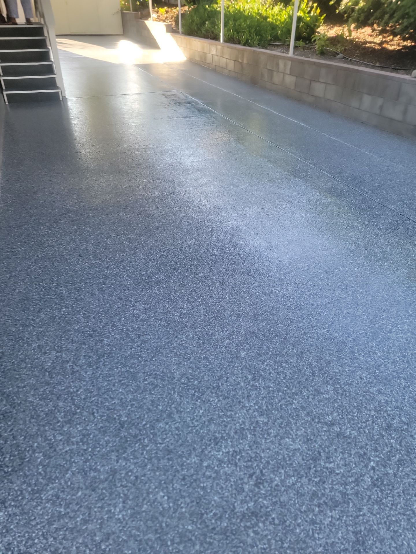 Silver Creek Carport Floor Coating in Pismo Beach by MGP Coatings