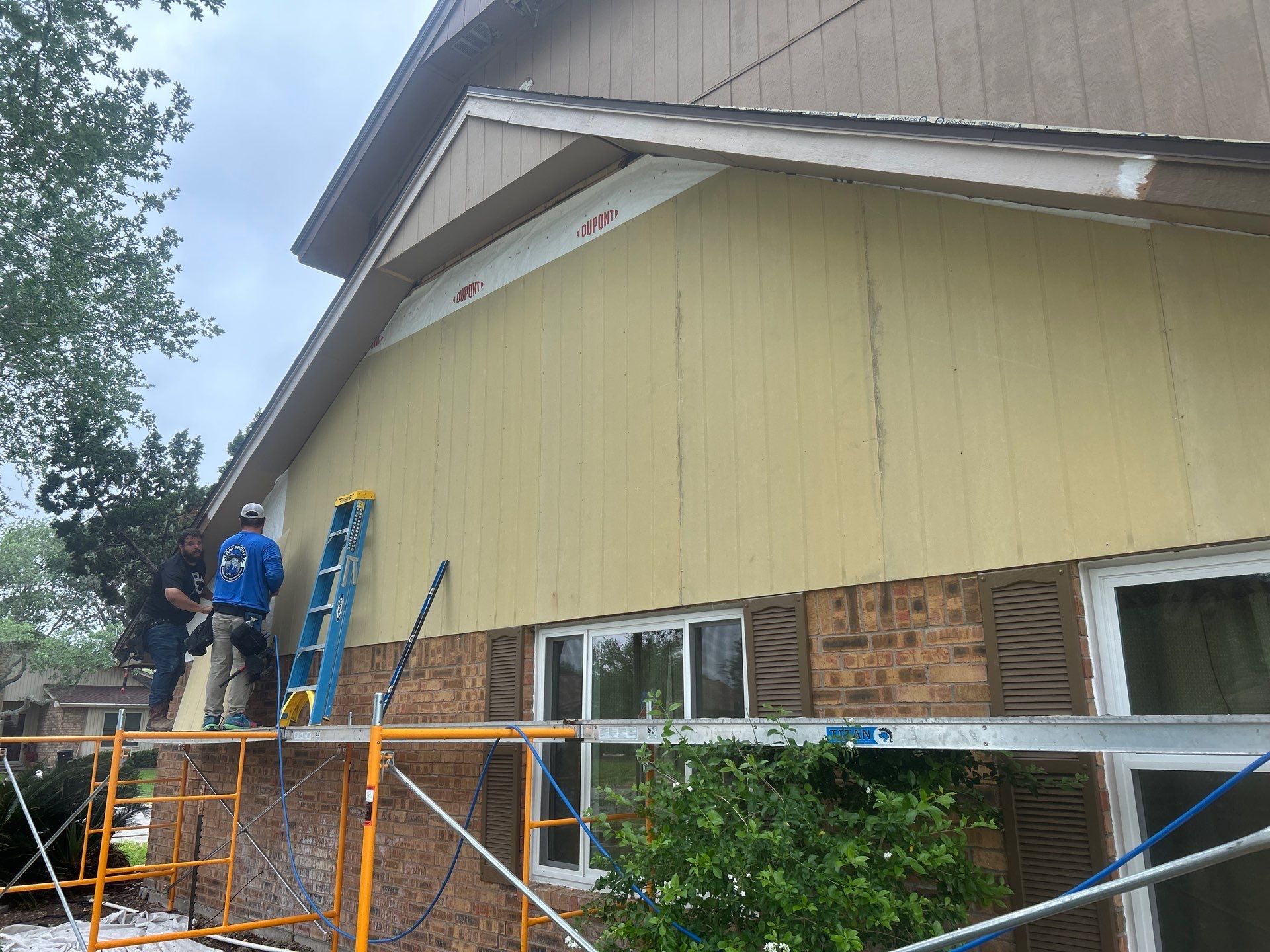 Portland Texas Exterior Remodel by Bayfront Roofing and Construction
