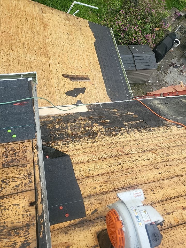 ATLAS PINNACLE COLOR: HEARTHSTONE DRIP EDGE: WHITE by Eagle Eye Roofing