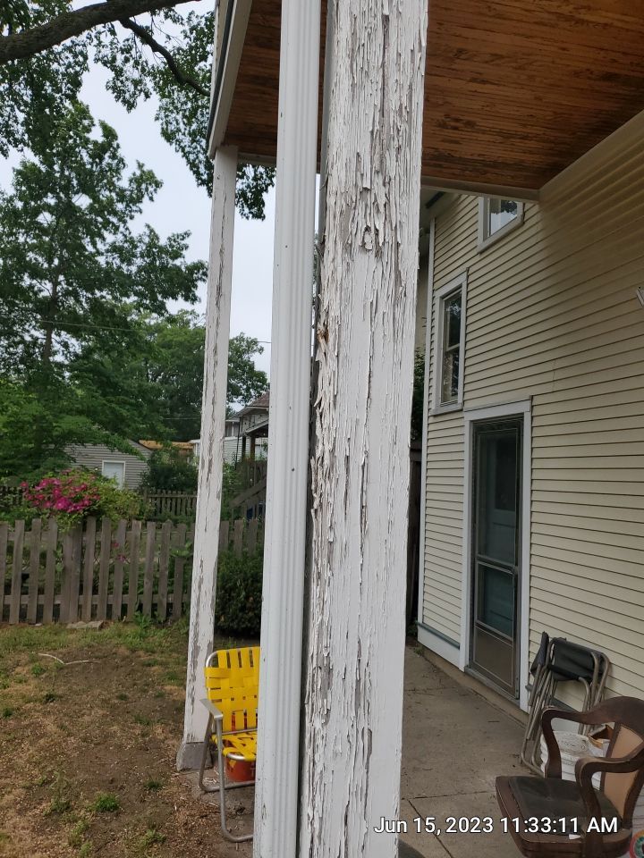 Housewashing  using Algaecide, soft wash soap by Northern Power Washing LLC.