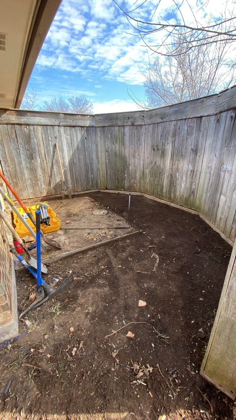 Concrete Patio by Clays Services Inc