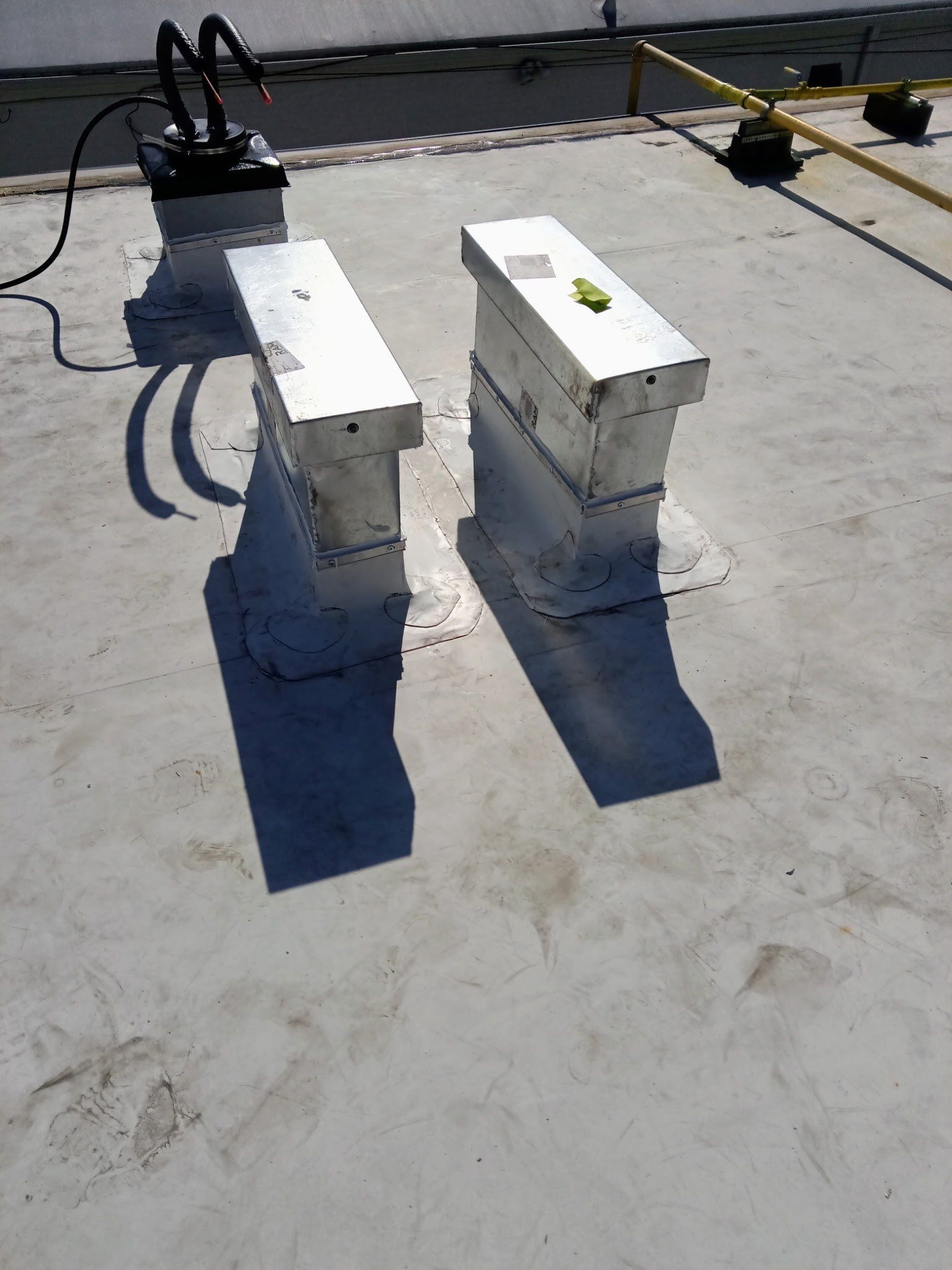 Commercial Roof HVAC Ductwork Assembly and Installation in Columbia by Exterior Genie, LLC