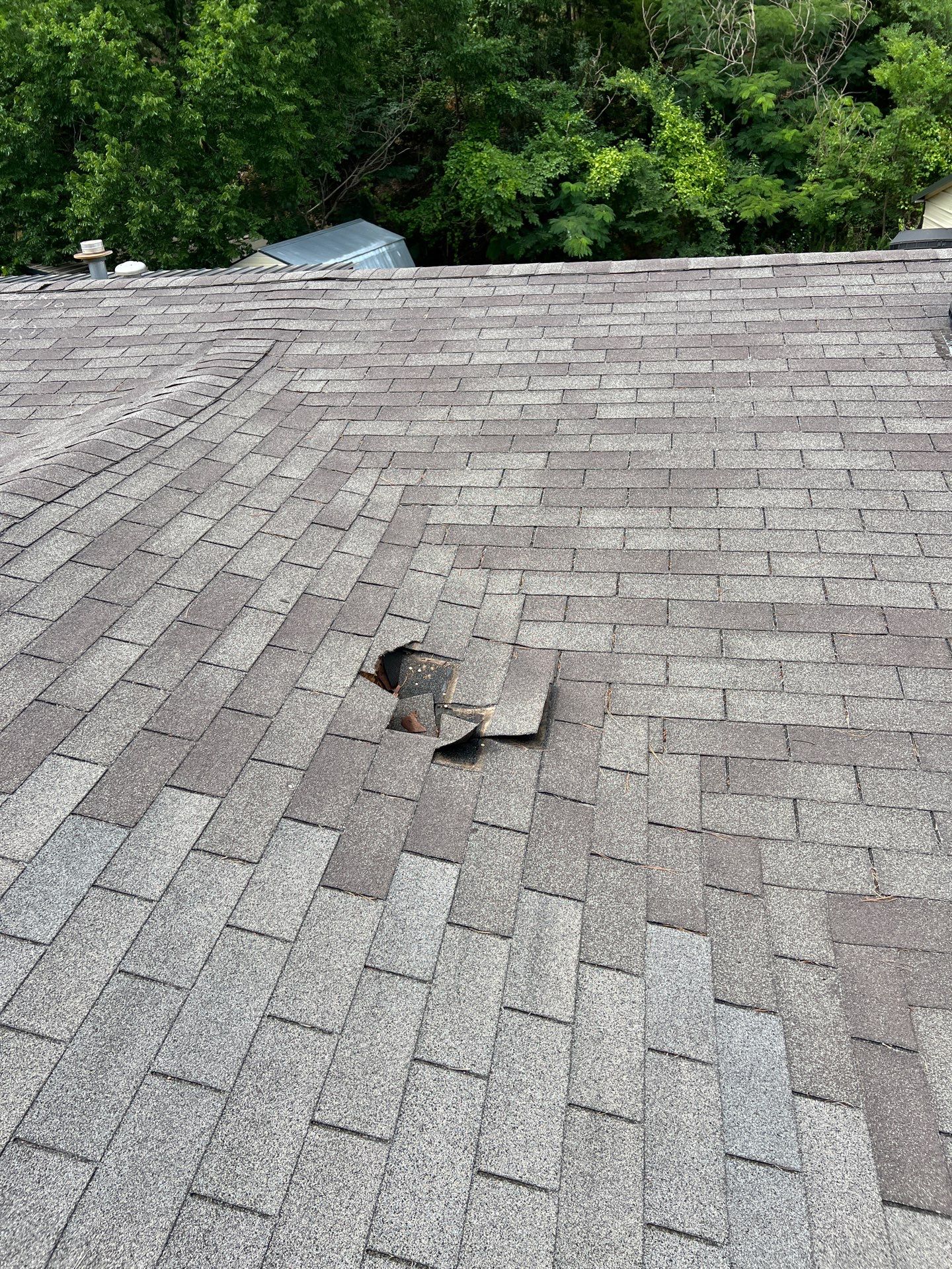 Residential Roofing Installation using Owens Corning Oakridge by In & Out Construction & Remodeling, LLC